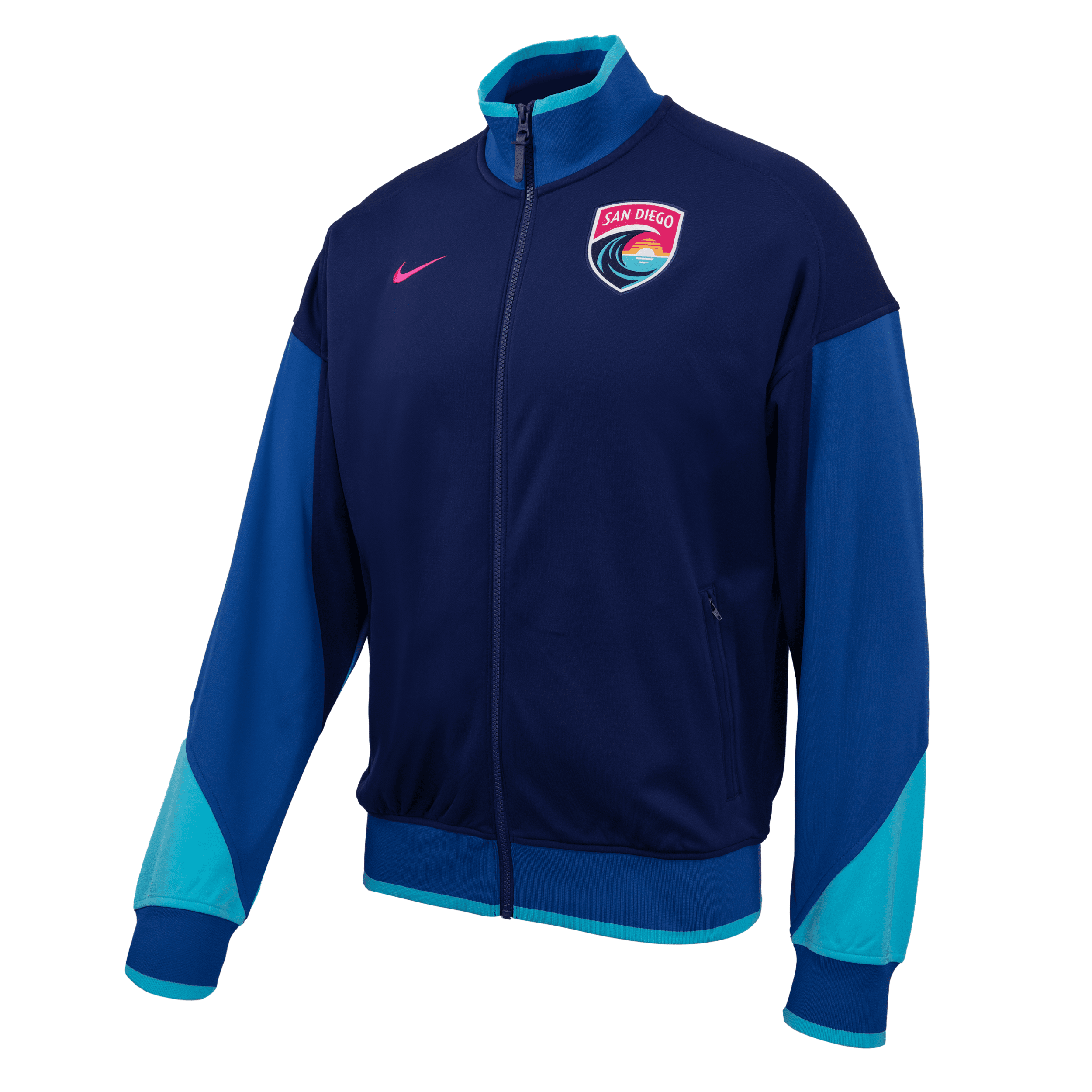 Nike San Diego Wave Fc Unisex Nwsl Anthem Jacket In Blue