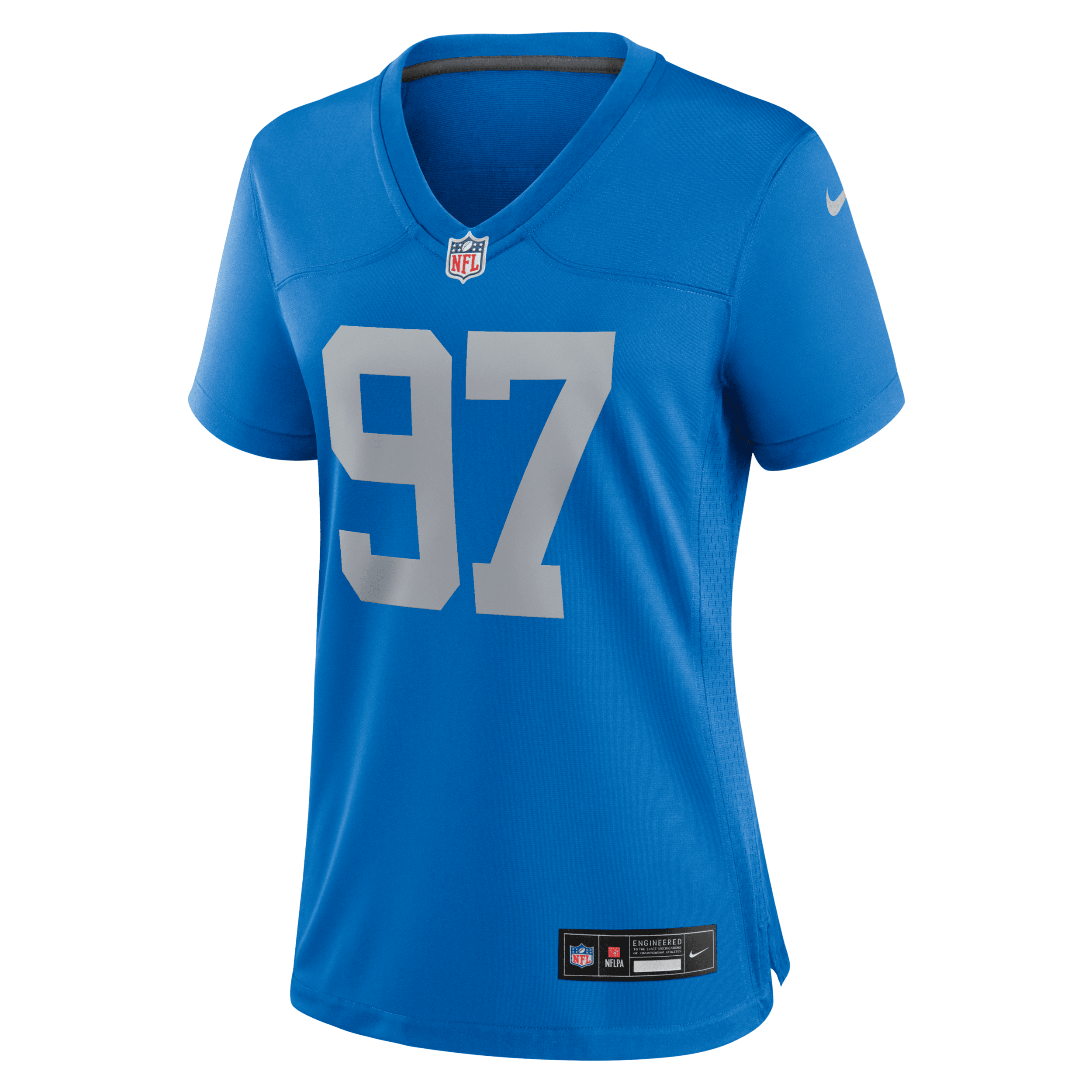 Aidan Hutchinson Detroit Lions Nike Women's NFL Game Football Jersey in Blue, Size: Large | 67NW0B9L9JF-DE0