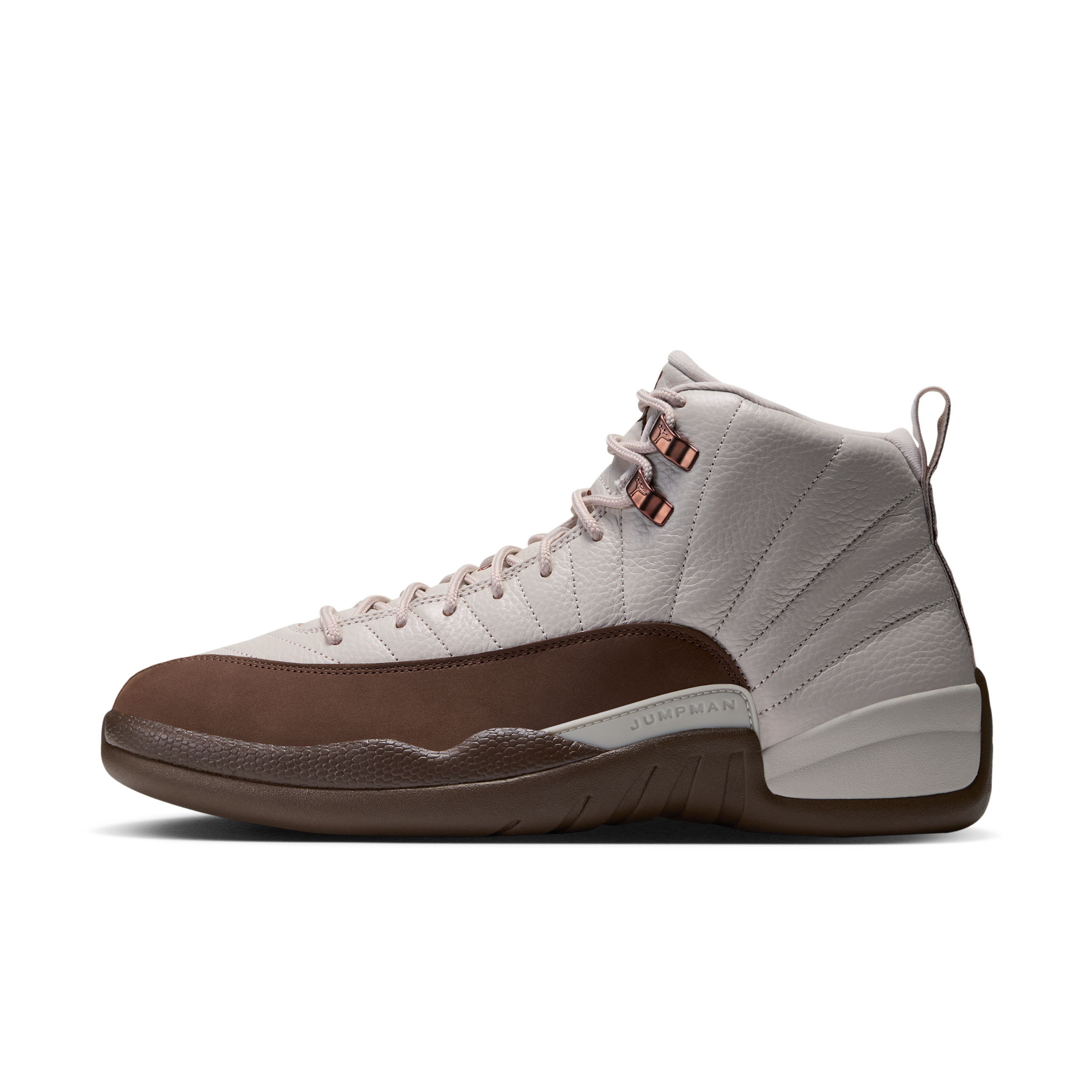 Men's Air Jordan 12 Retro "Fireside" Shoes in Brown | CT8013-105