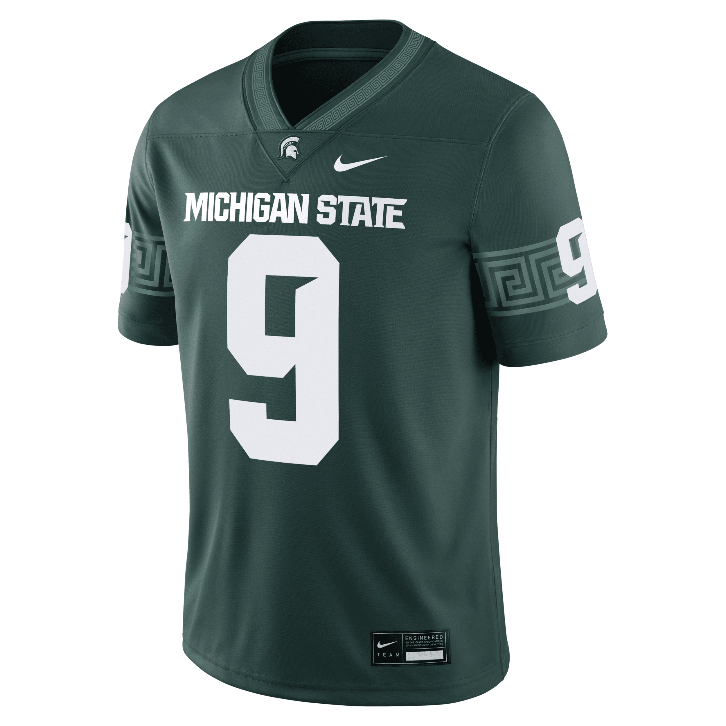 Kenneth Walker III Michigan State Spartans Menâs Nike Men's Dri-FIT College Game Jersey in Green | NC2F08B4CPB-UE0