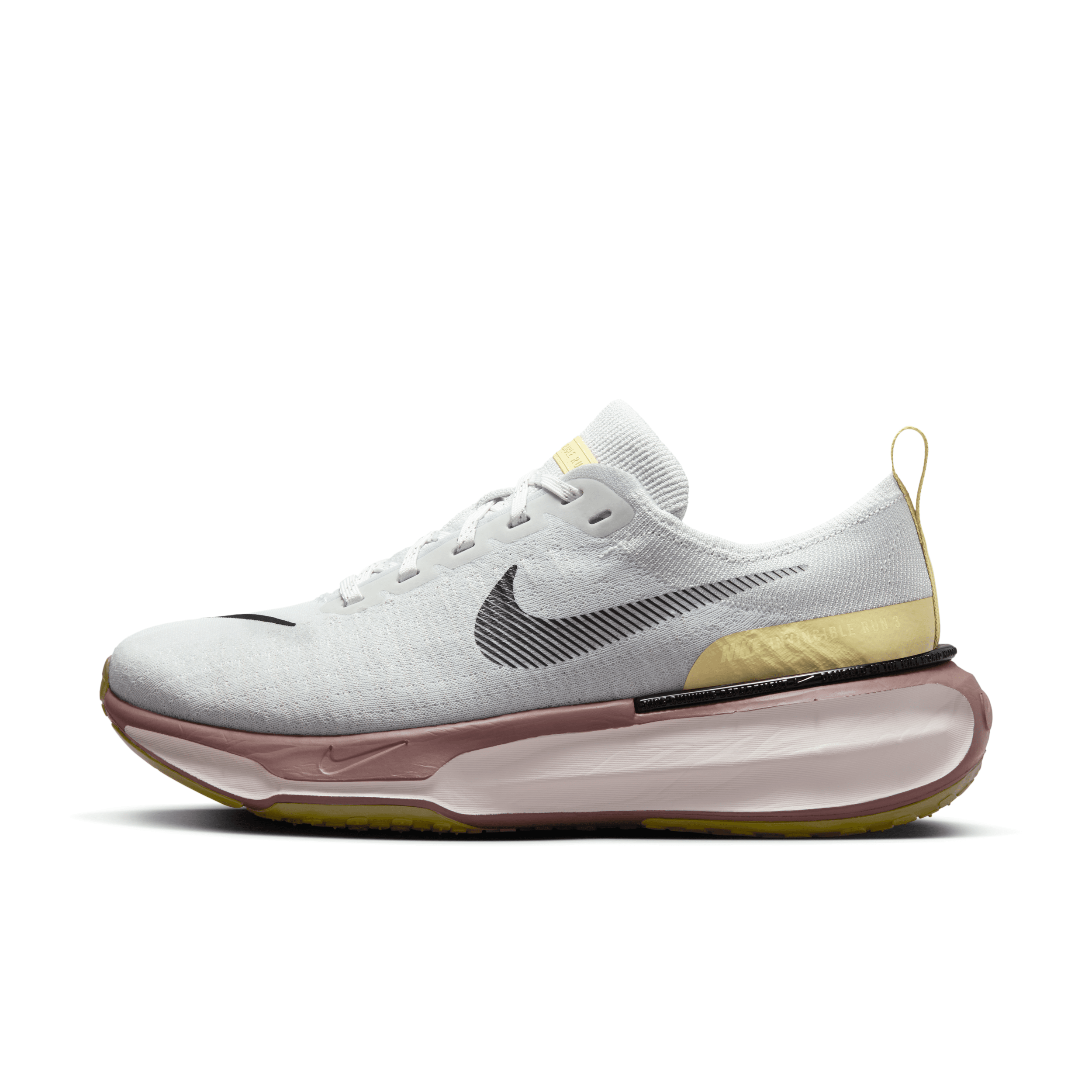 Nike Women's Invincible 3 Road Running Shoes (extra Wide) In Grey