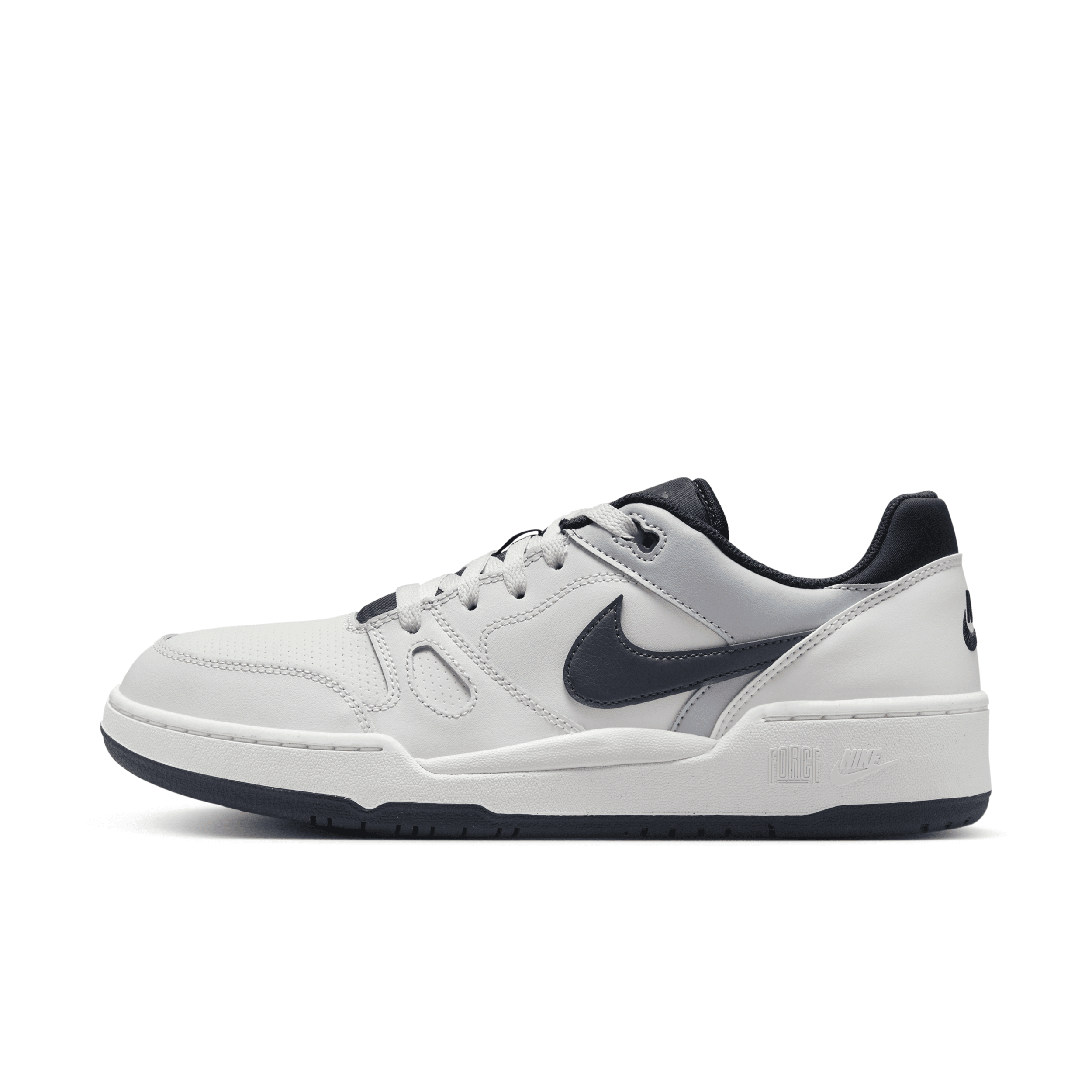 Shop Nike Men's Full Force Low Shoes In Grey