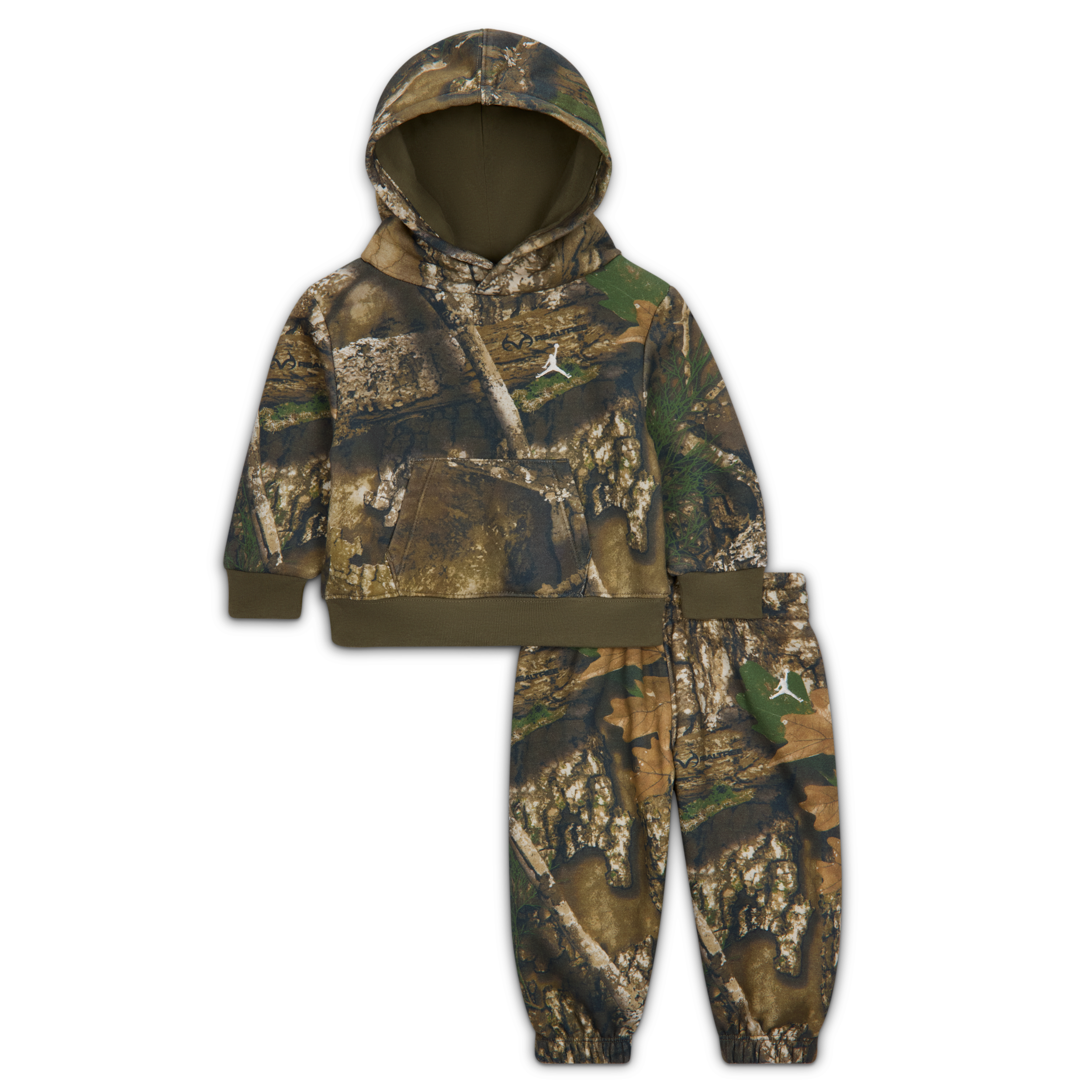 Jordan MVP Baby 3- Realtree 2-Piece Hoodie Set in Green 55F344-E6F 58$