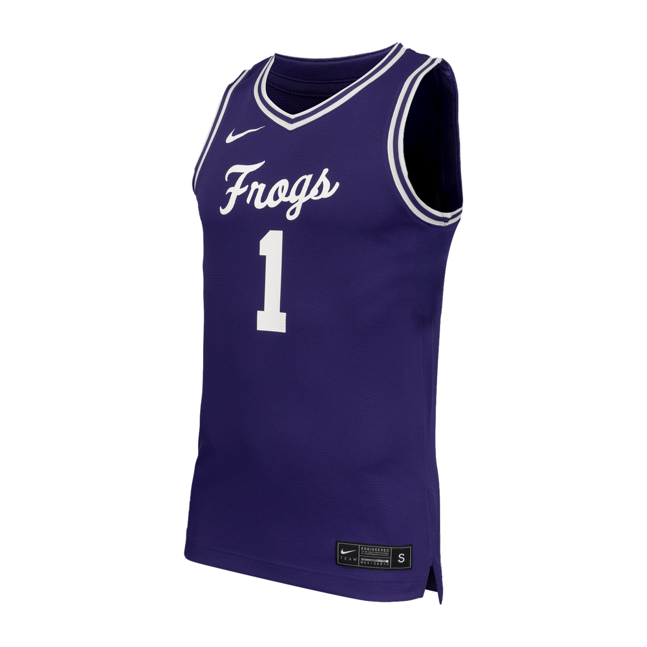 TCU Basketball Nike Men's College Replica Jersey in Purple | P32818TCUN25-ORC