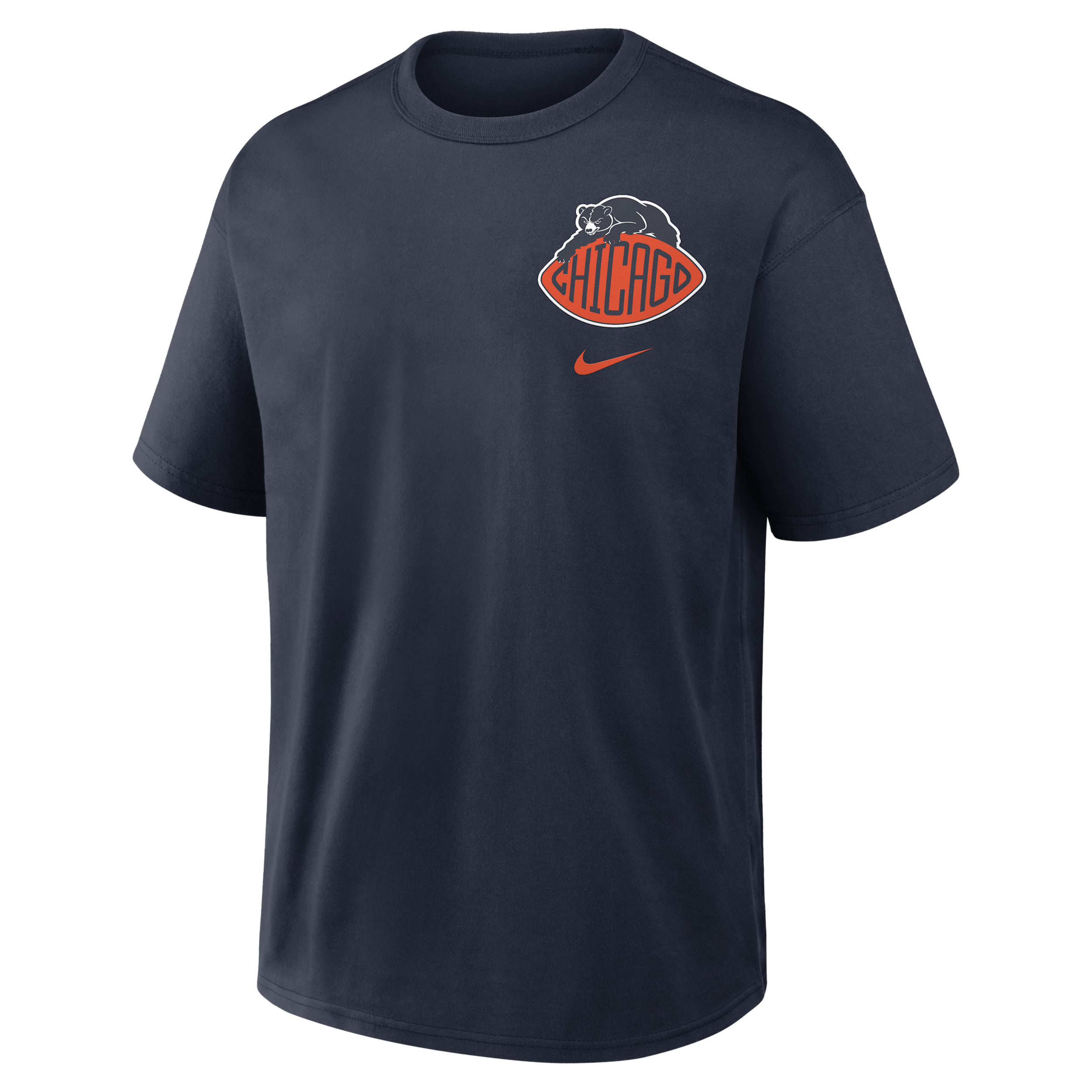 Chicago Bears Rivalries Collection Max90 Nike Men's NFL T-Shirt in Blue | 04T641L7Q-2JW