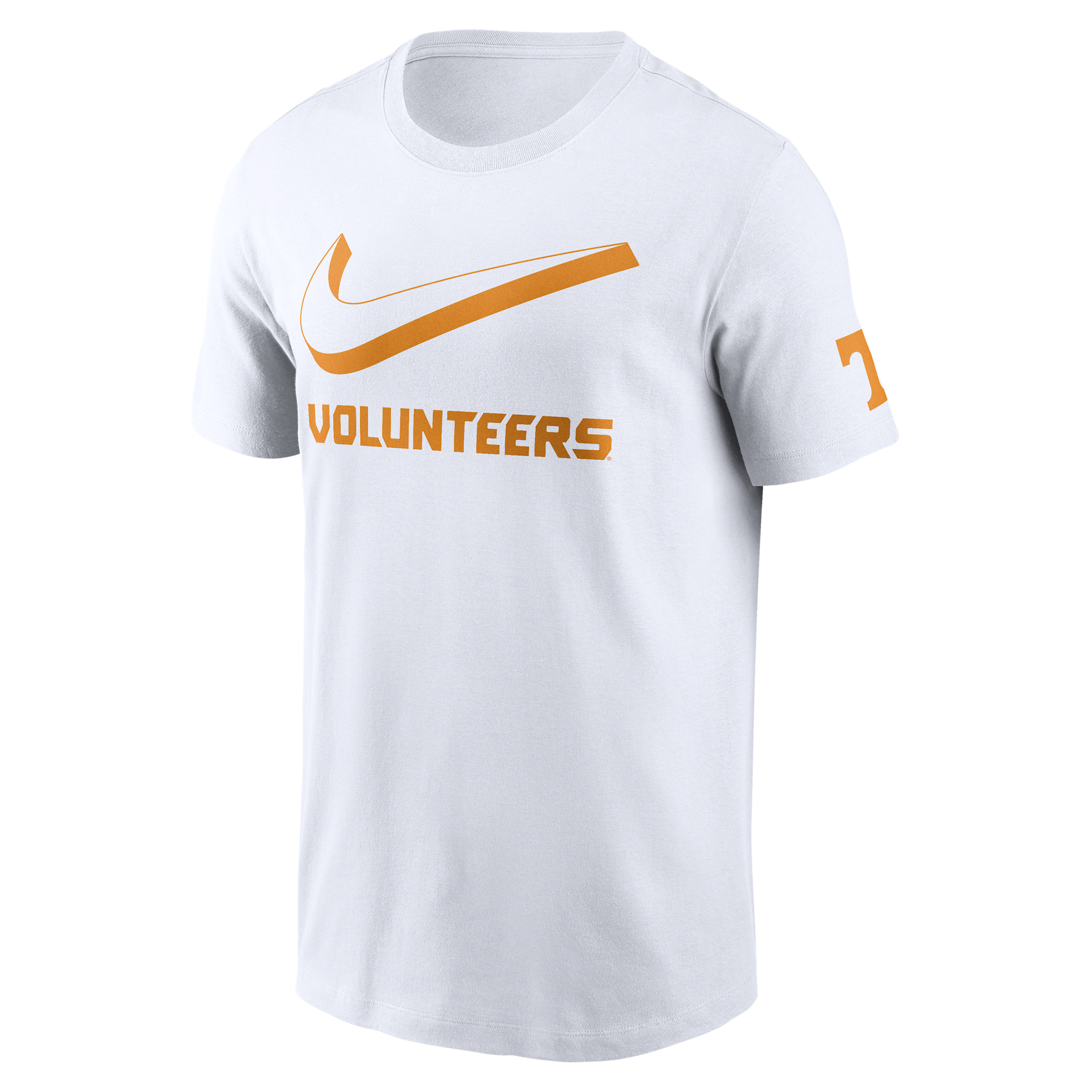 Nike White Tennessee Volunteers Primetime 2-hit Swoosh T-shirt In White