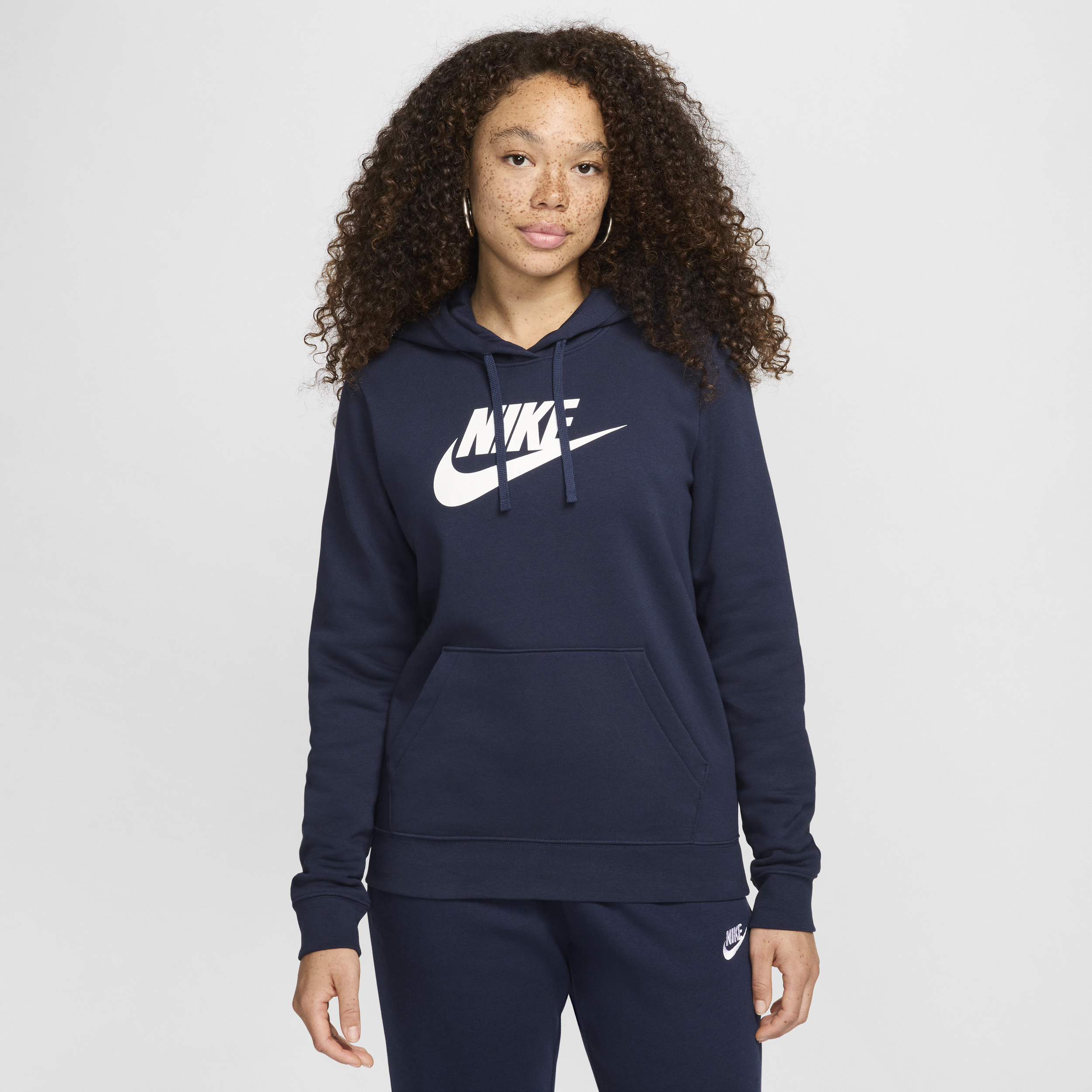 Nike Sportswear Club Fleece Hoodie In Blue