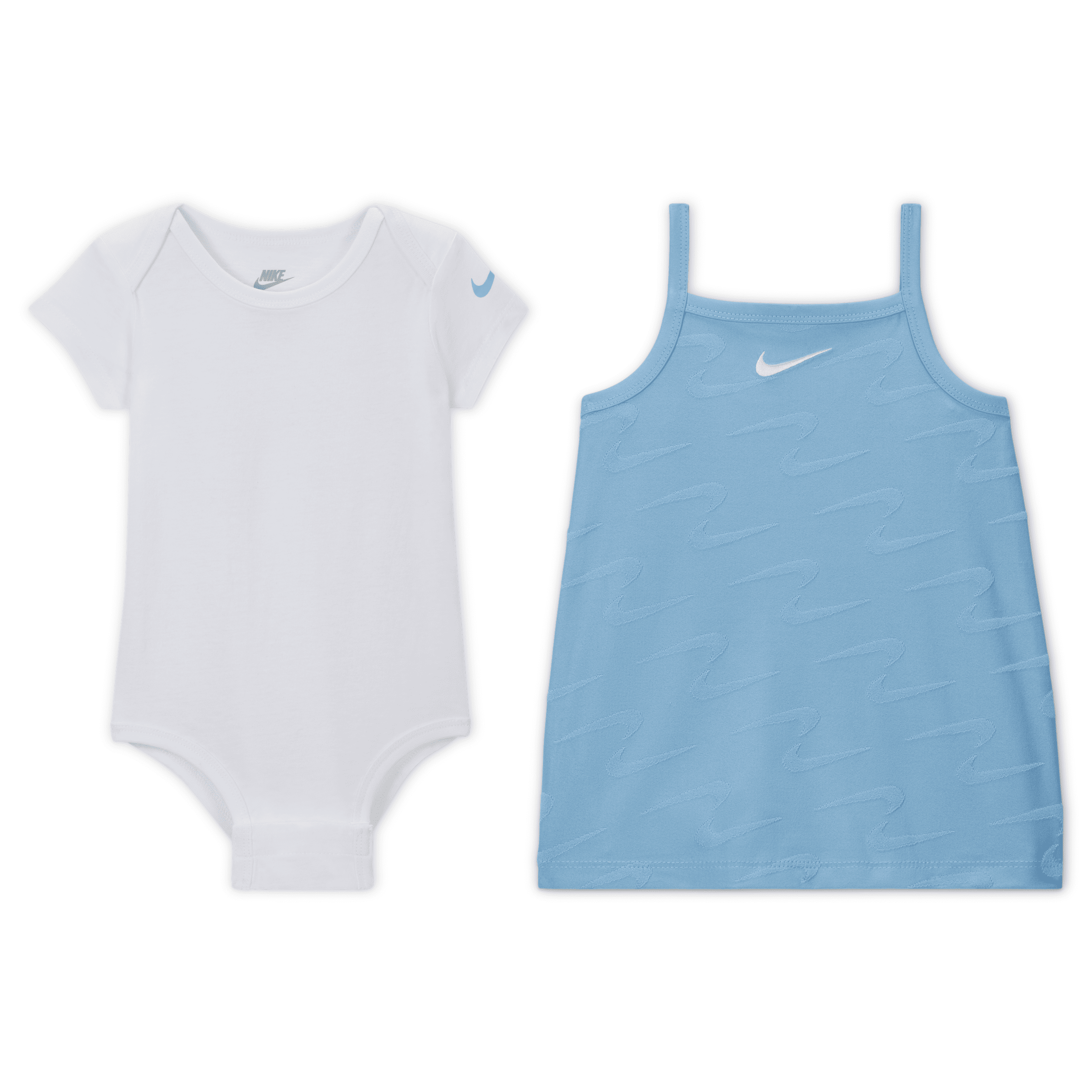 Nike Swoosh Motion Baby 2-Piece Set in Blue 06M700-C60 32$