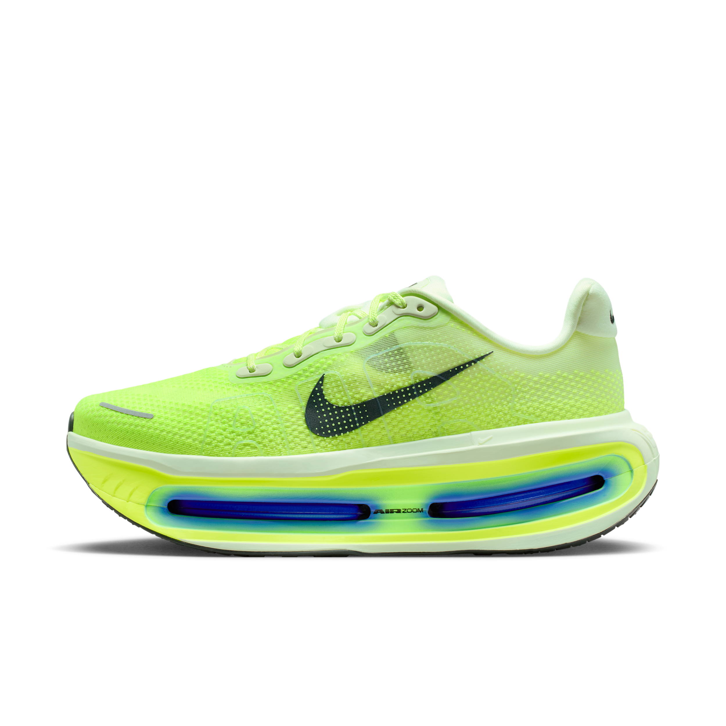 Nike Men's Vomero Premium Running Shoes, Size 8, Volt/Black Spruce/Sapphire/Vlt