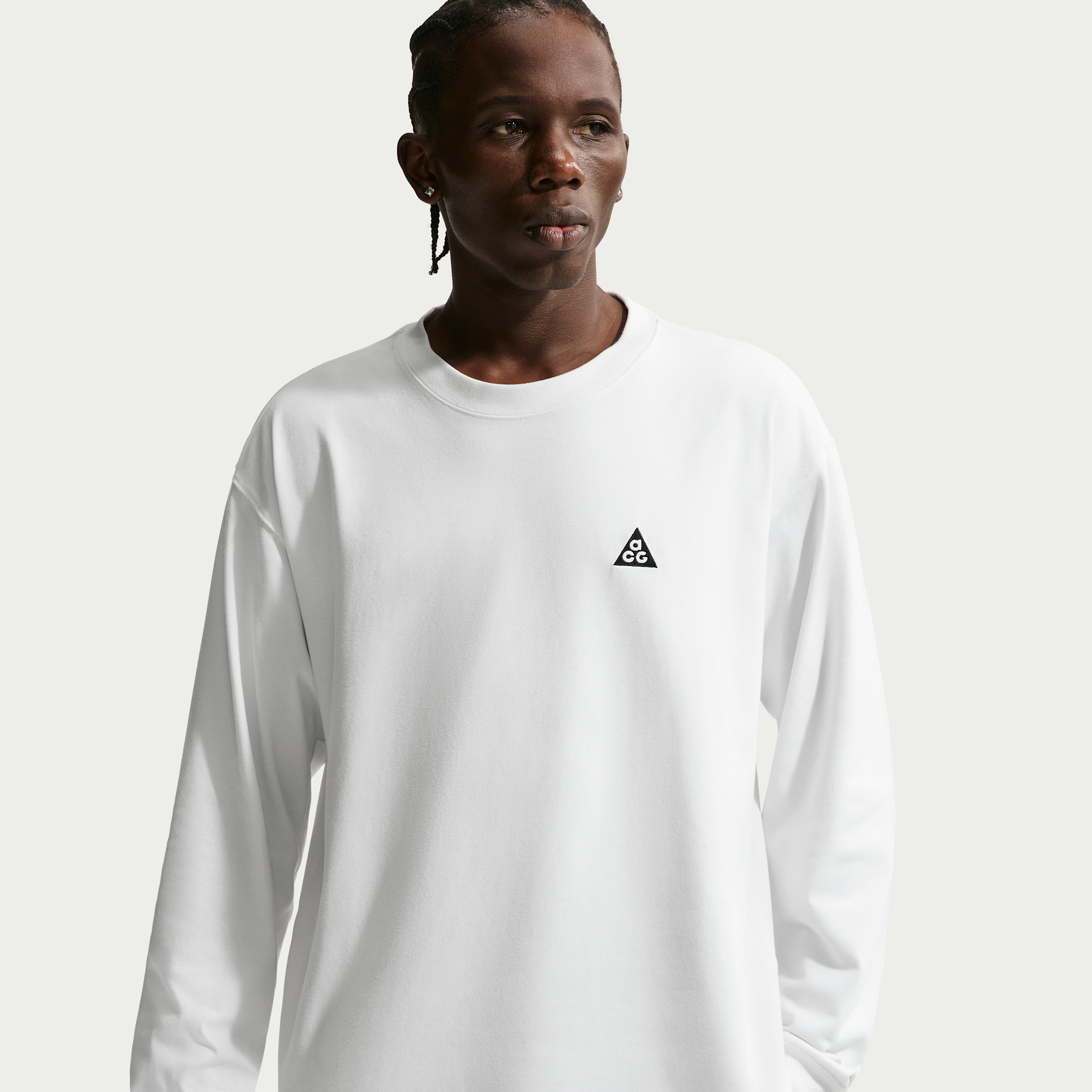 Men's Nike ACG Long-Sleeve T-Shirt in White | FQ3738-121