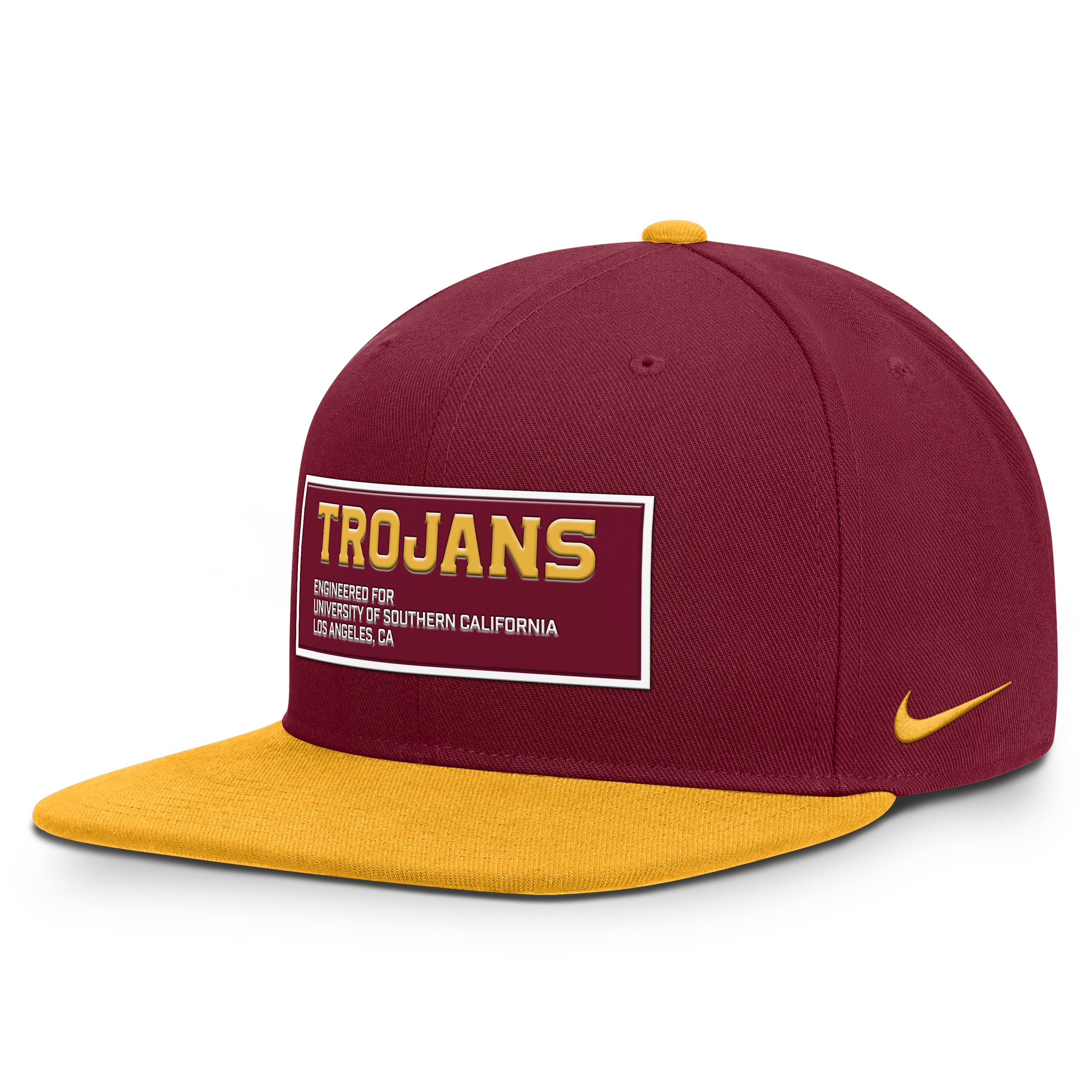 Nike Usc On-field Pro Men's Dri-fit College Adjustable Hat In Burgundy