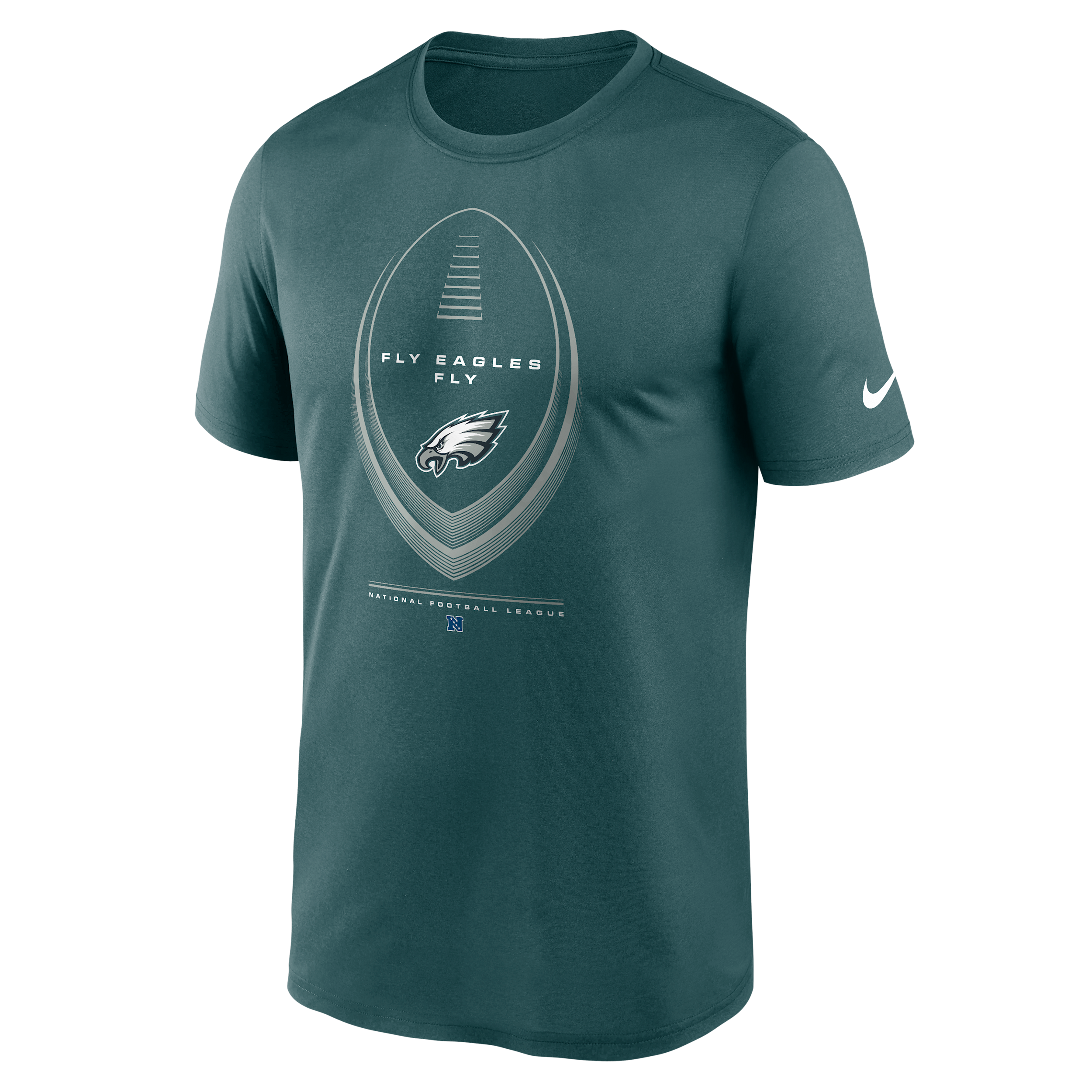 Nike Men's Midnight Green Philadelphia Eagles Legend Icon Dri-fit T-Shirt - Midnight Green