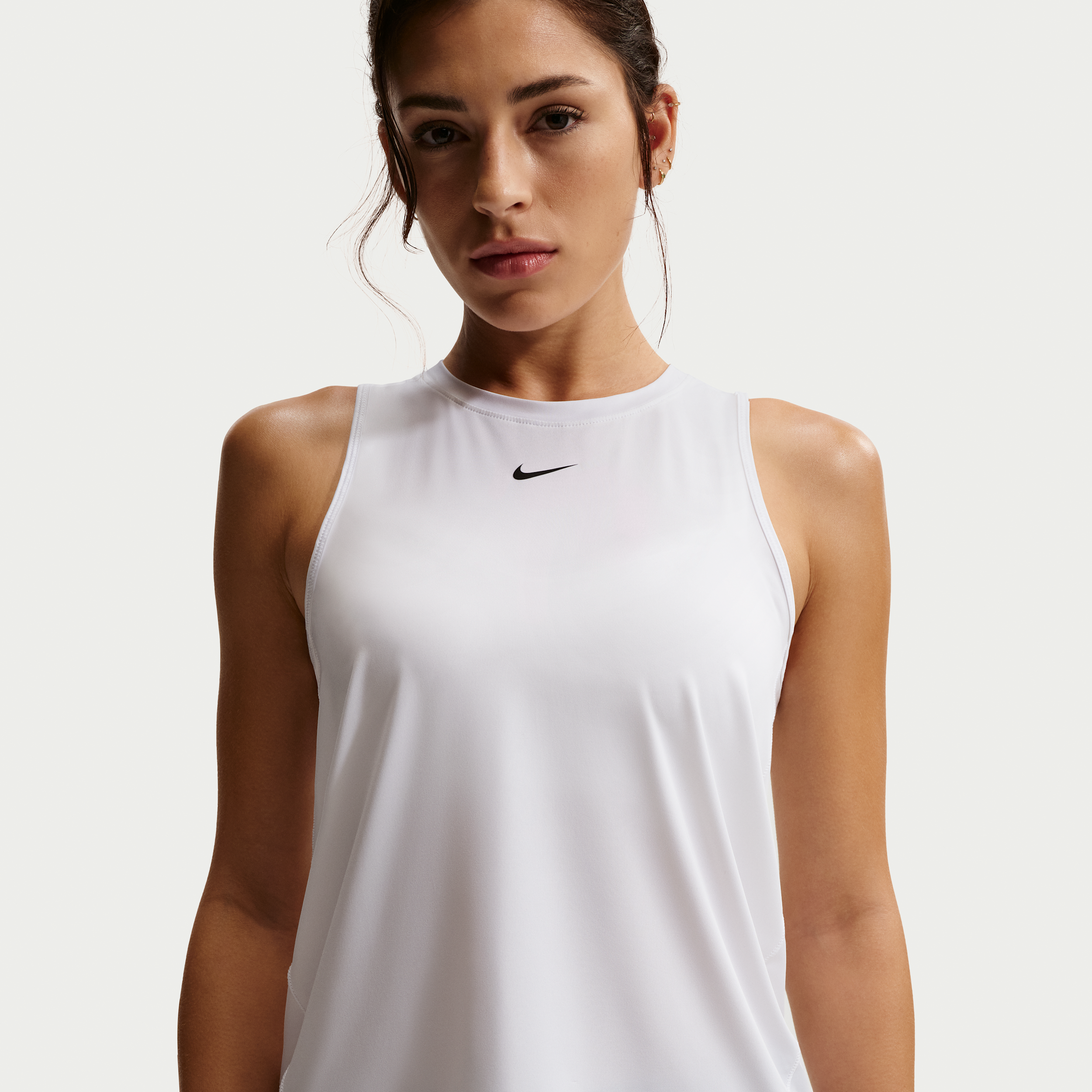 Nike Women's One Classic Dri-FIT Tank Top in White | FN2808-101