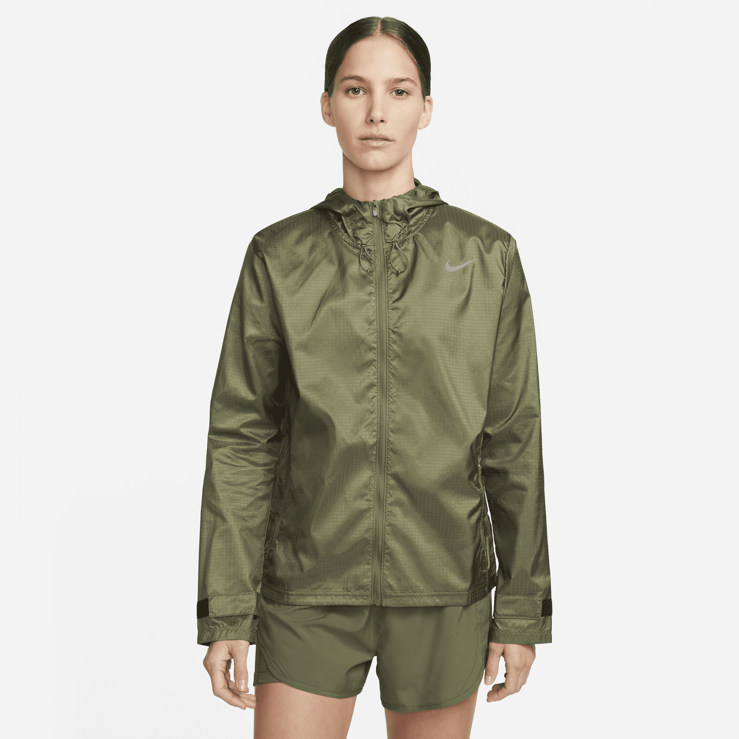 Nike Women's Essential Running Jacket In Green