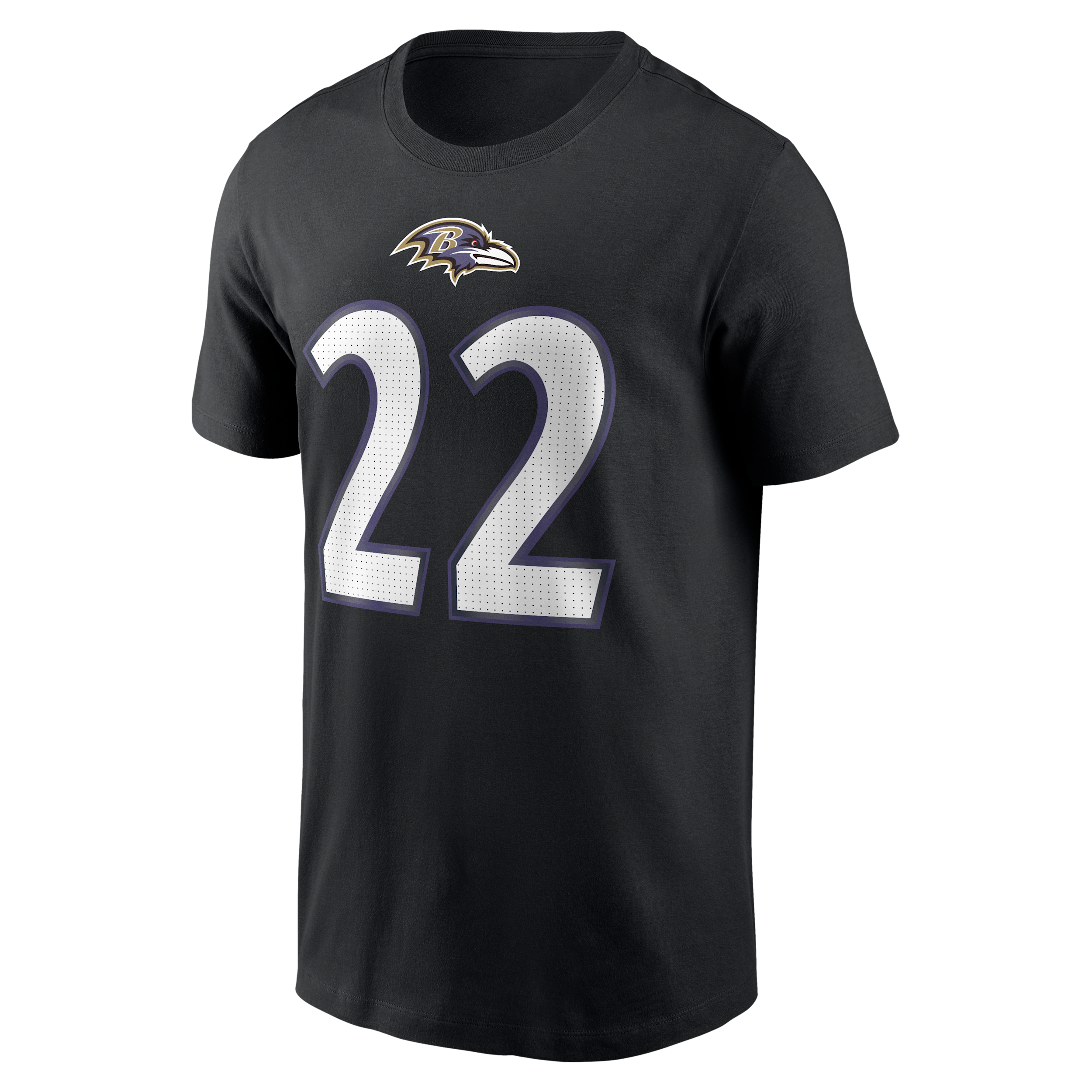 Derrick Henry Baltimore Ravens Nike Men's NFL T-Shirt in Black | N19900A8GF-Z95