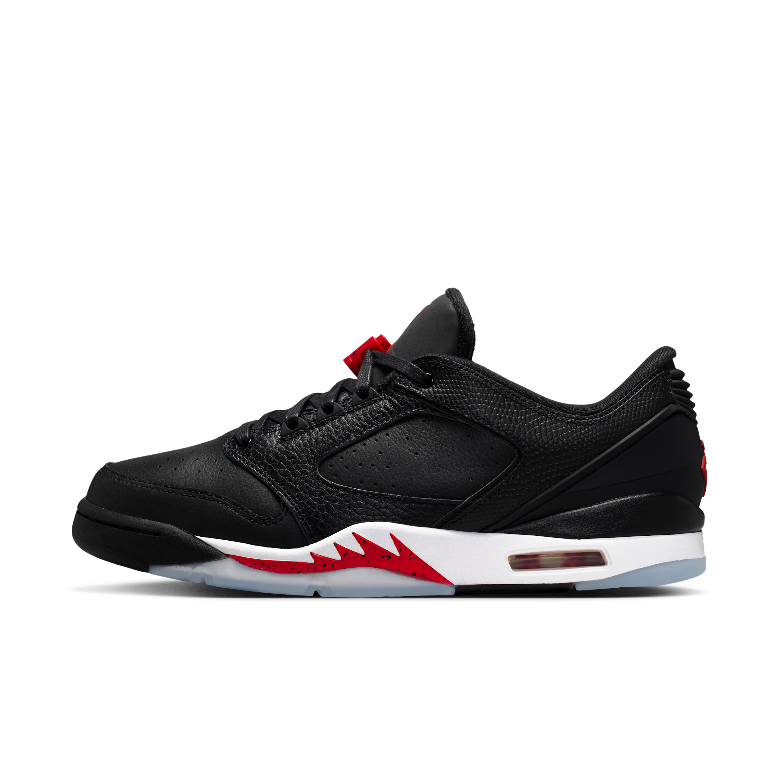 Jordan Mens Sixty Plus Low - Basketball Shoes - Black / White / Gym Red Size 8.0