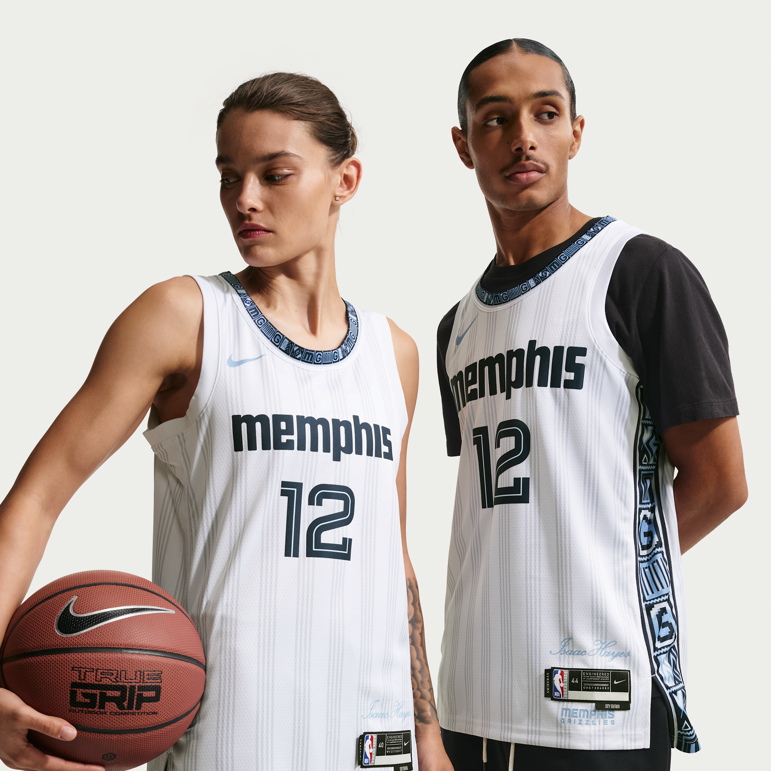 Ja Morant Memphis Grizzlies City Edition Nike Men's NBA Swingman Jersey in White | HM5986-104