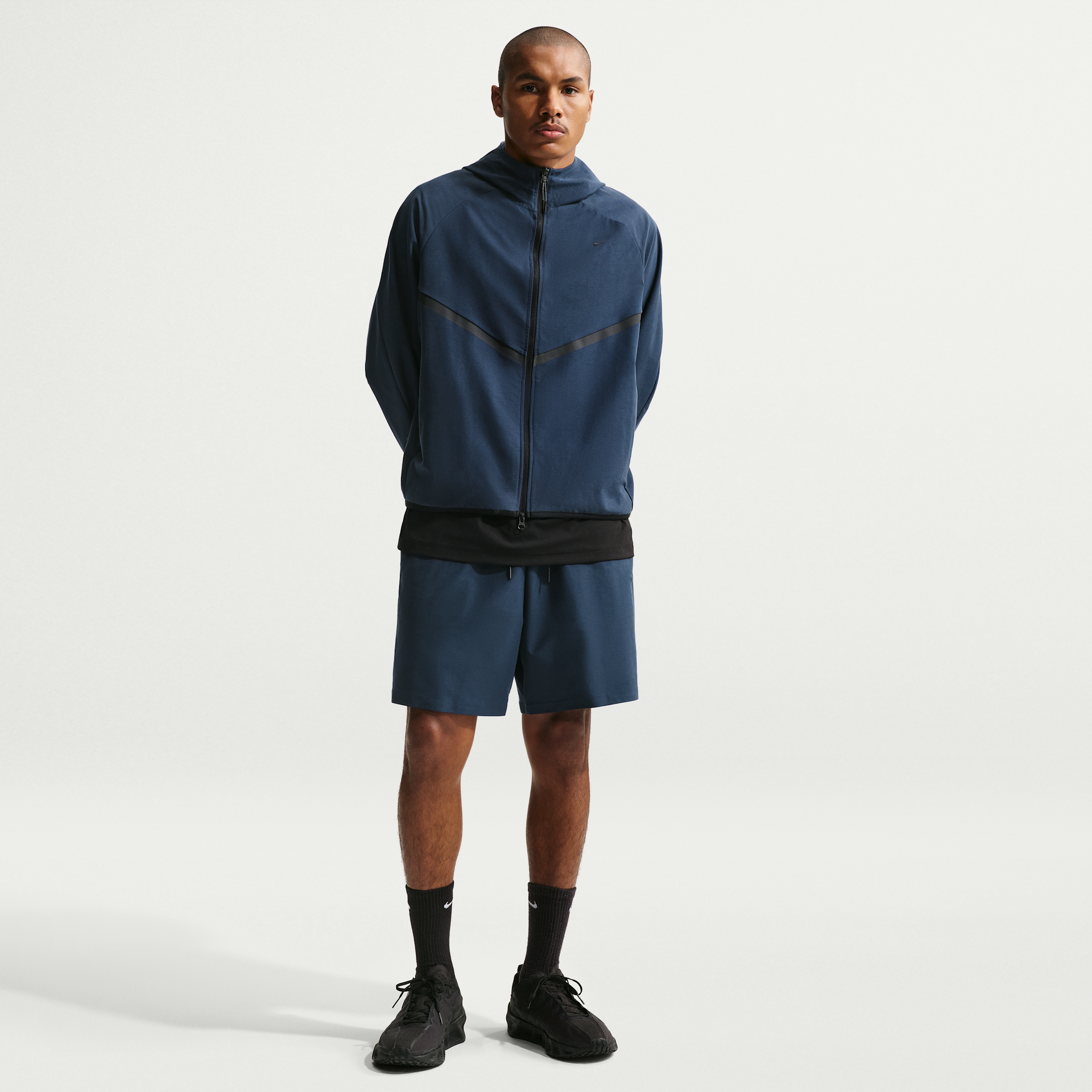 Nike Men's Tech Dri-FIT Shori Knit Shorts in Blue | IF1125-451