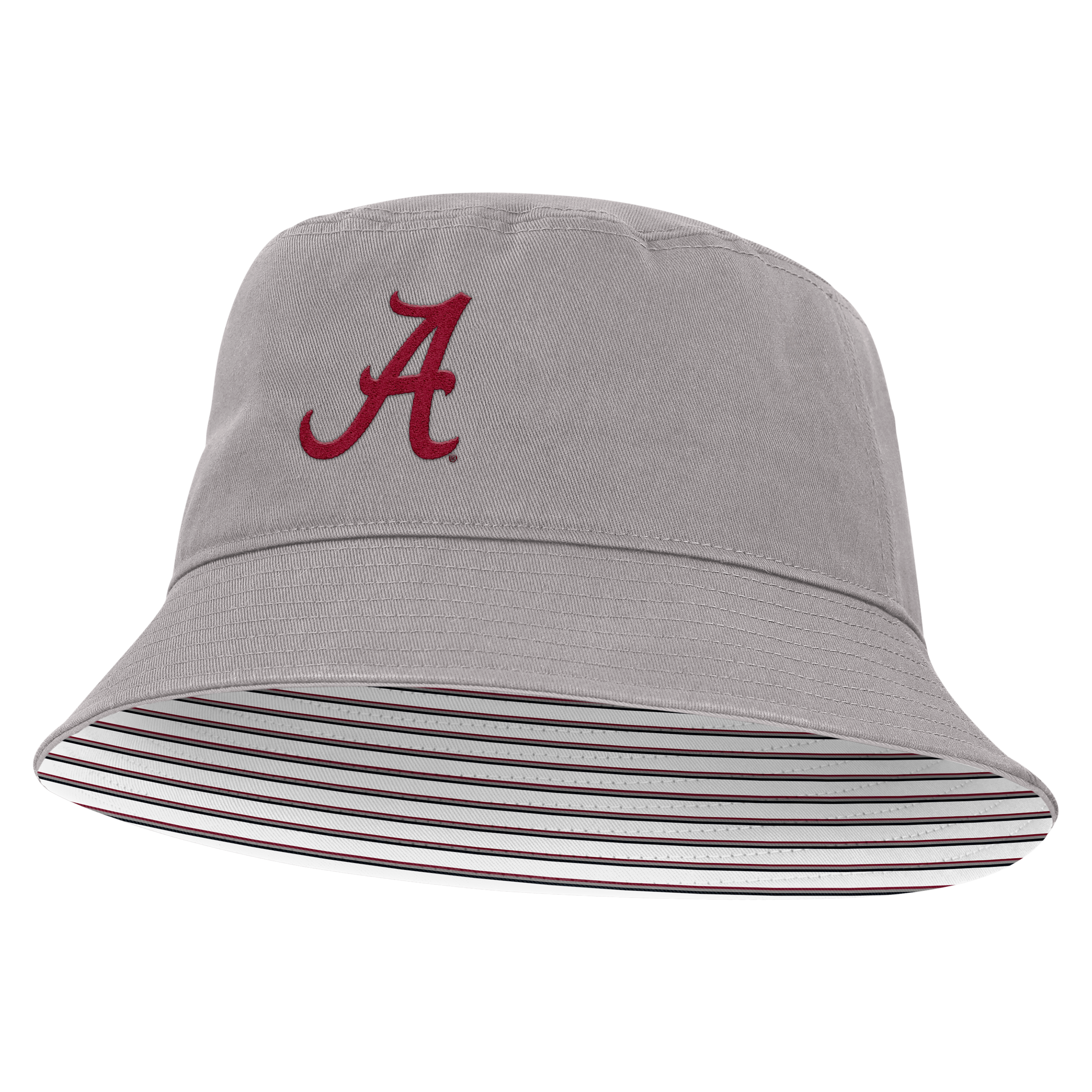 Nike Men's and Women's Gray Alabama Crimson Tide Primetime Apex Bucket Hat - Gray