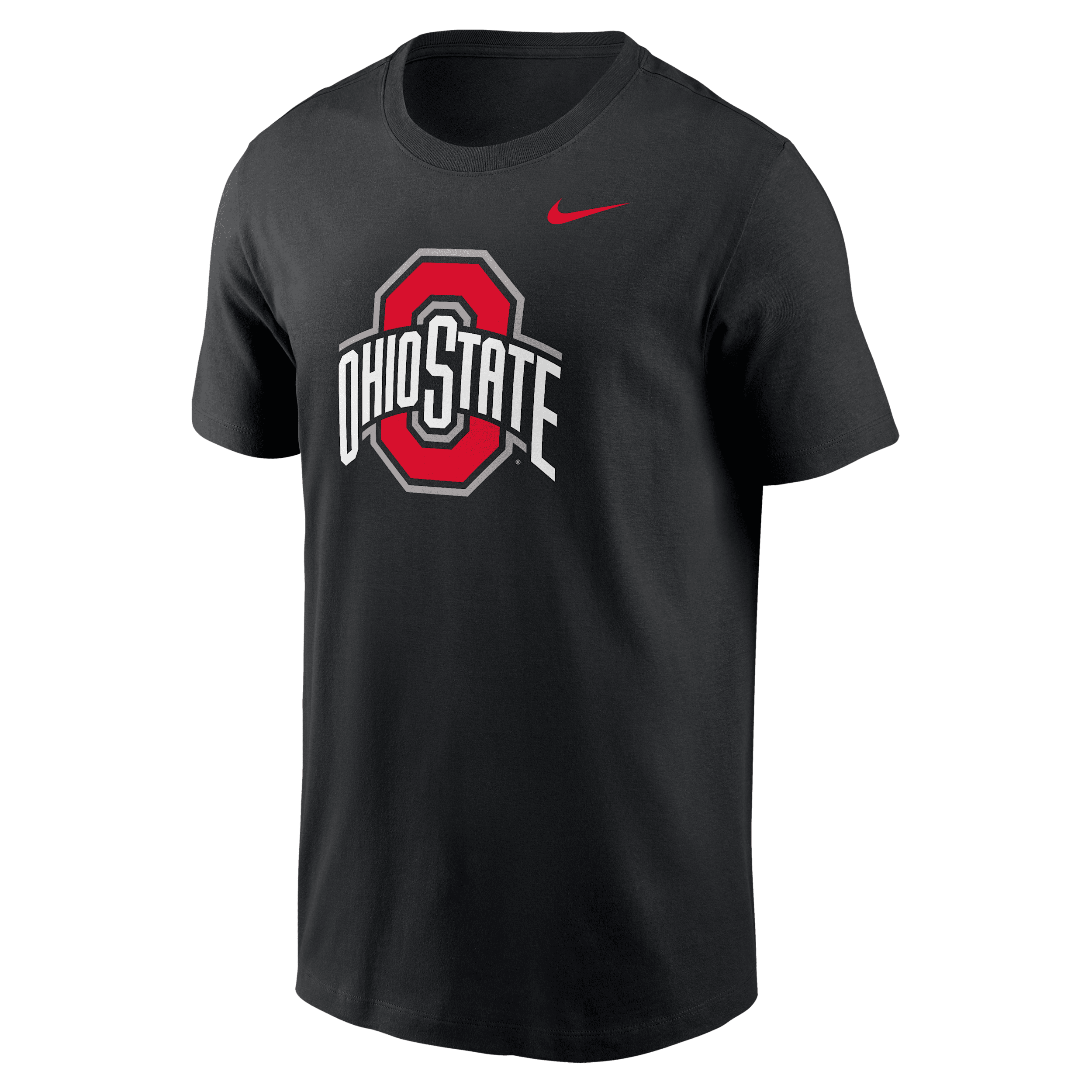 Ohio State Buckeyes Primetime Logo Nike Men's College T-Shirt in Black | N19900AOH-PTF