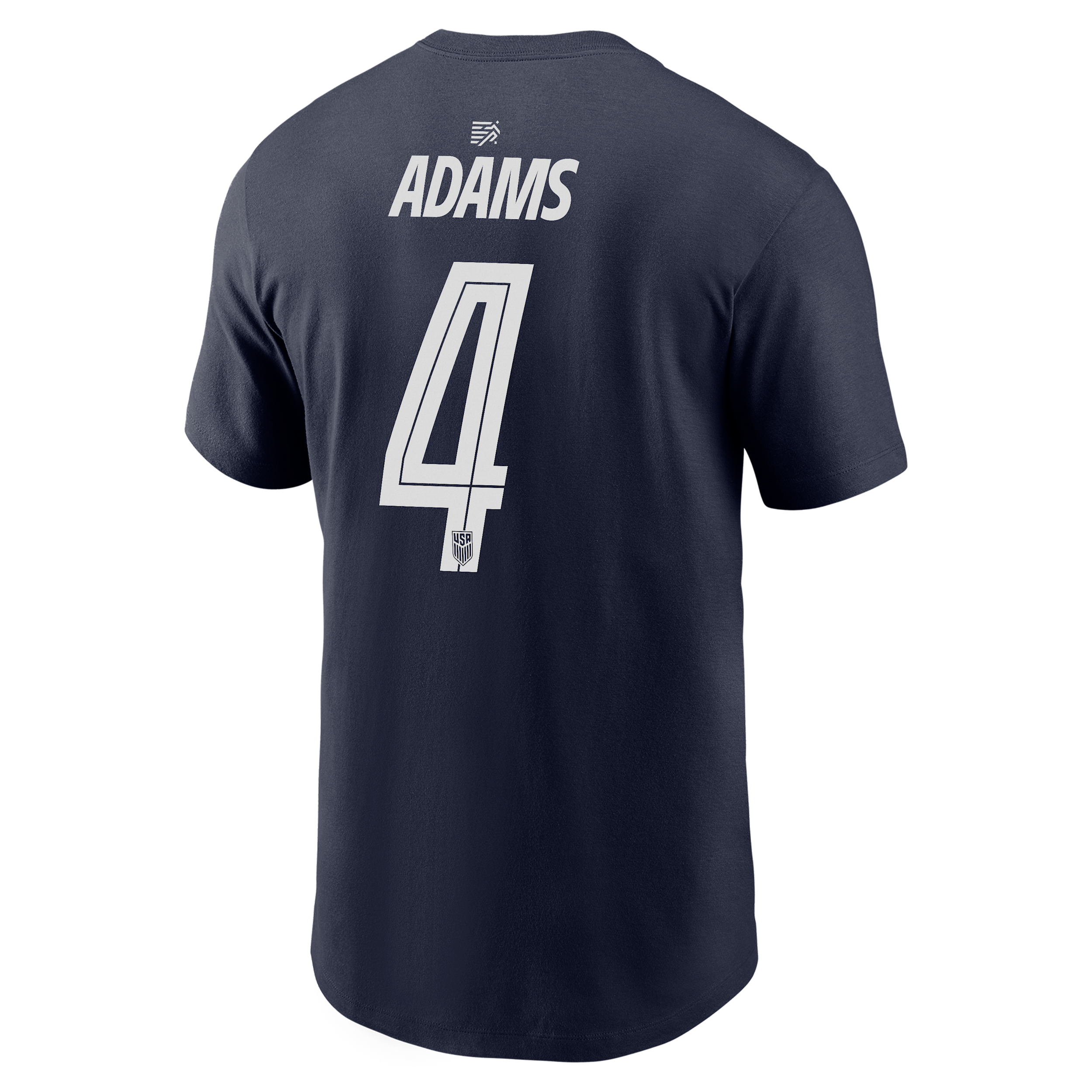Tyler Adams Team USA Nike Men's Soccer T-Shirt in Blue | M11332P378USTA-NVY