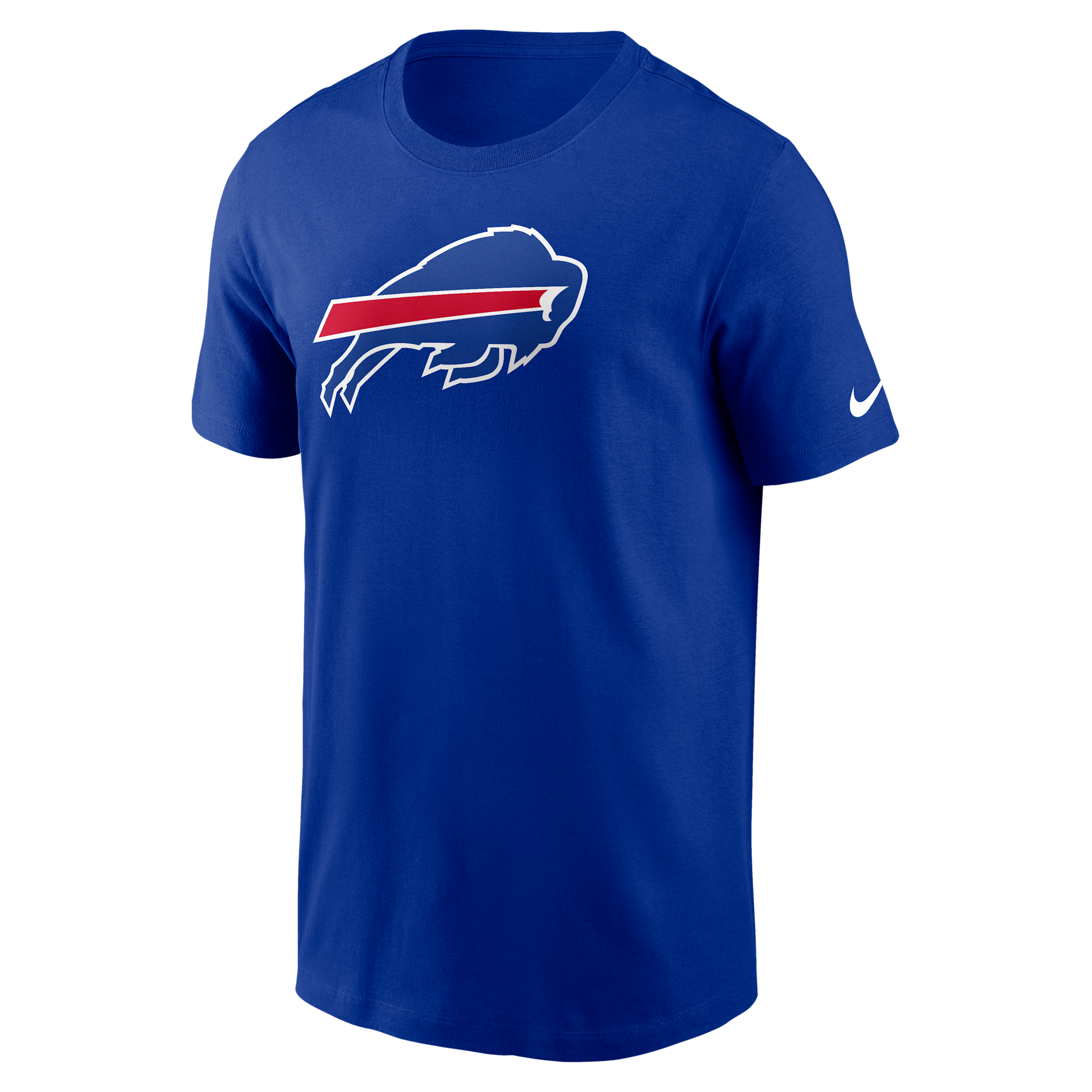 Buffalo Bills Logo Essential Nike Men's NFL T-Shirt in Blue | N1994DA81-UXR