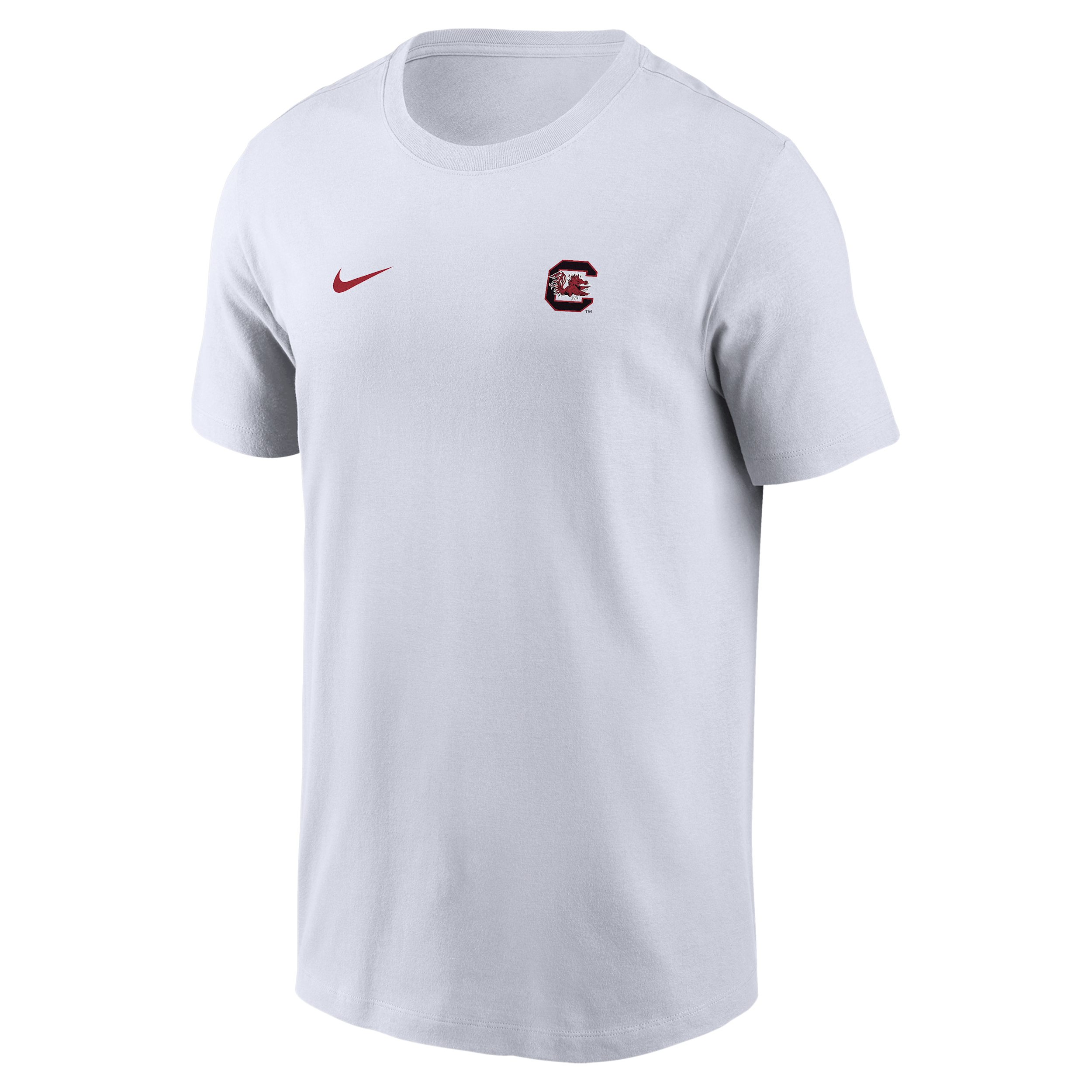 Nike Men's College Legend (South Carolina Gamecocks) Short-Sleeve T-Shirt in White | M21283P642SCAR-WHT