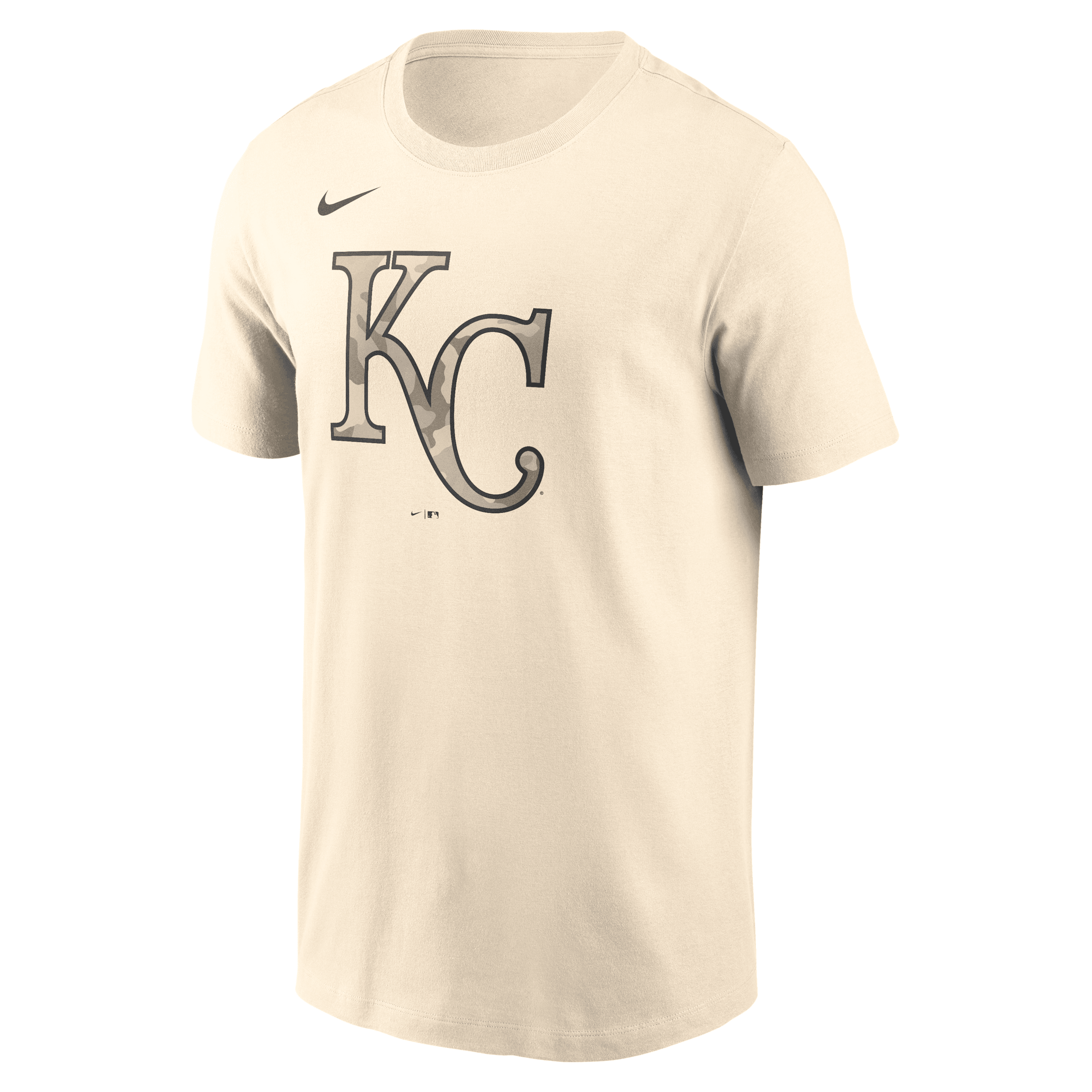 Nike Kansas City Royals Camo  Men's Mlb T-shirt In Neutral
