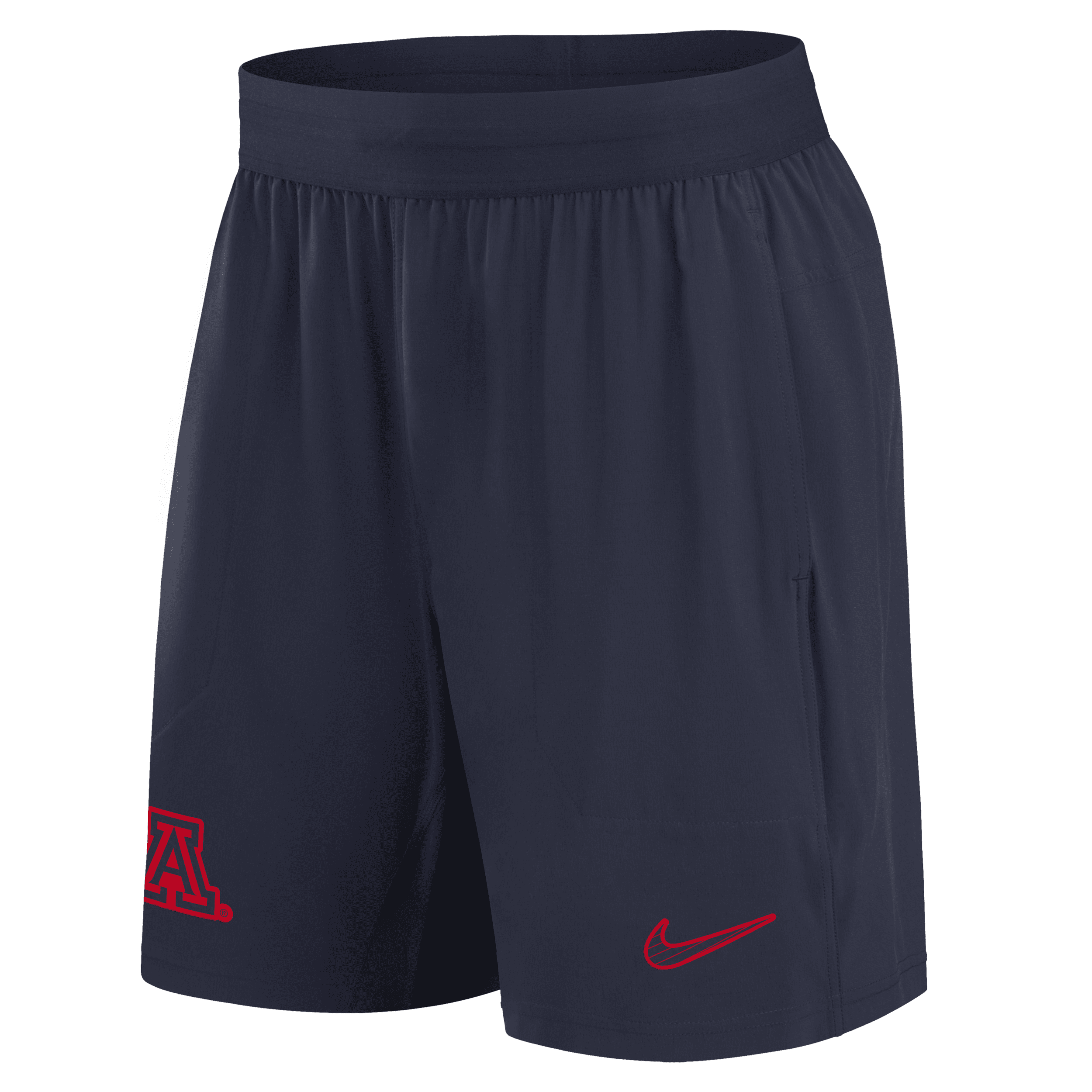 Shop Nike Arizona Wildcats Sideline  Men's Dri-fit College Shorts In Blue