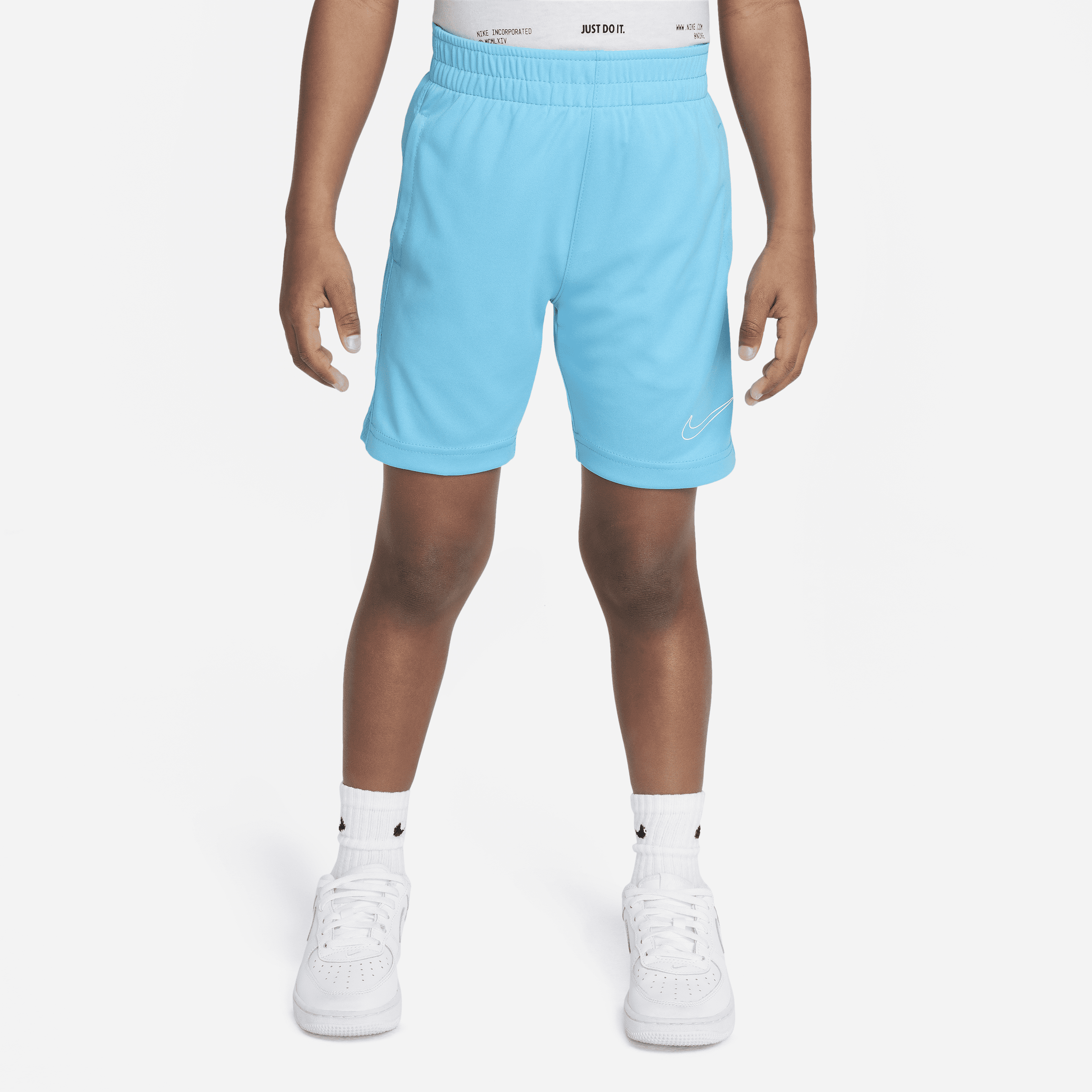 Nike Dri-fit Academy Shorts Little Kids' Shorts In Blue