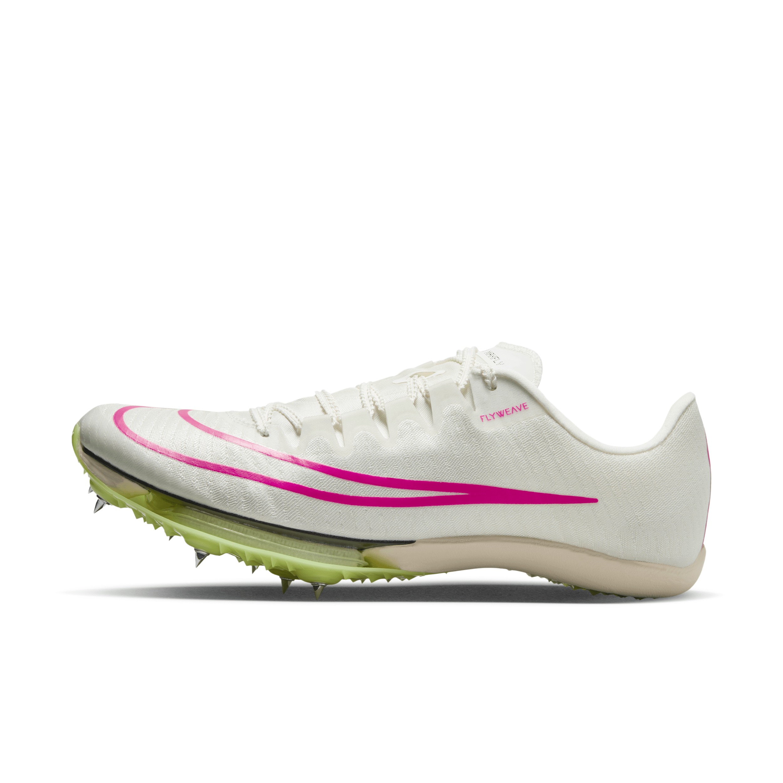 Nike Unisex Air Zoom Maxfly Track & Field Sprinting Spikes In White