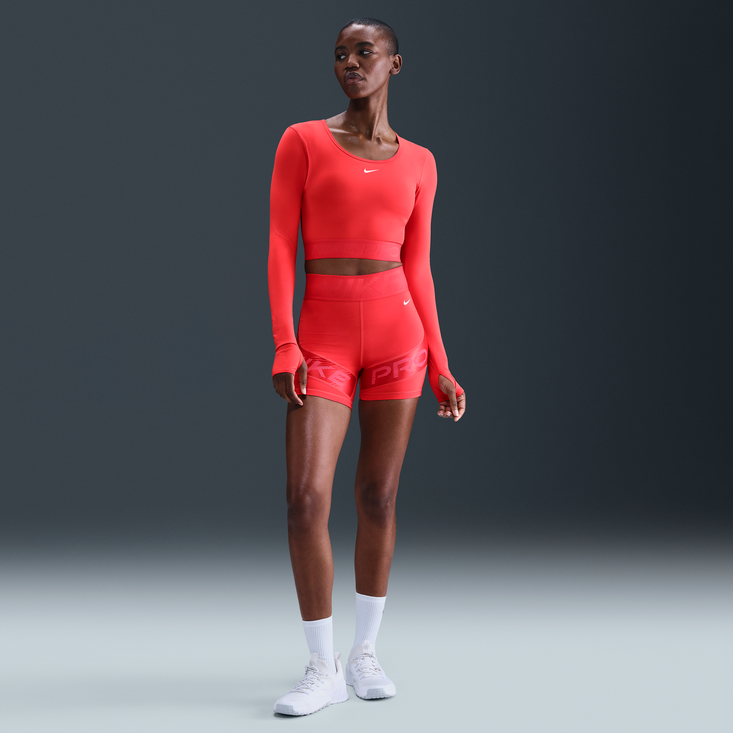 Nike Women's Pro Sculpt Dri-fit High-waisted 5" Biker Shorts