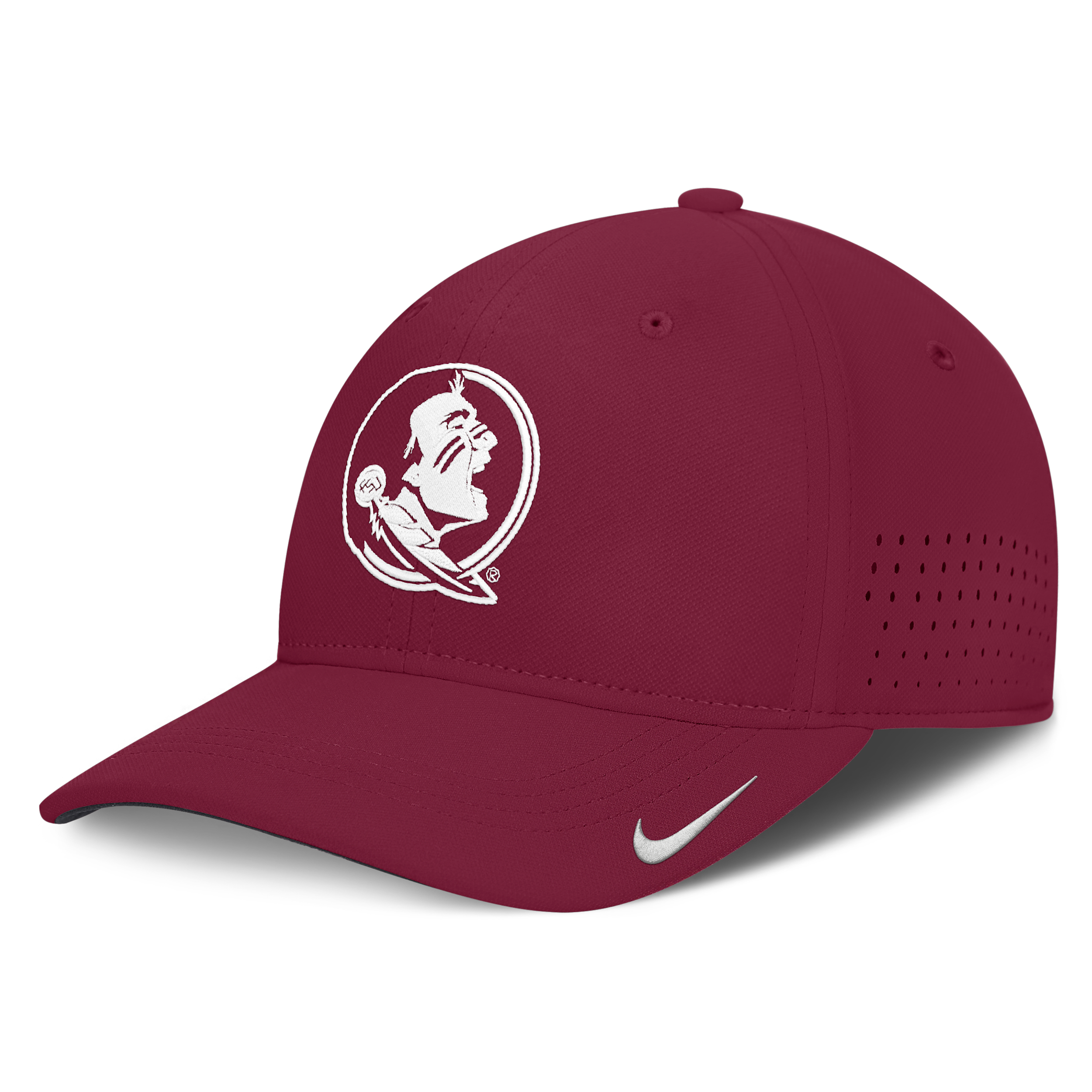 Florida State Sideline Practice Nike Men's Dri-FIT College Hat in Red | NC5369XFTN-3XB