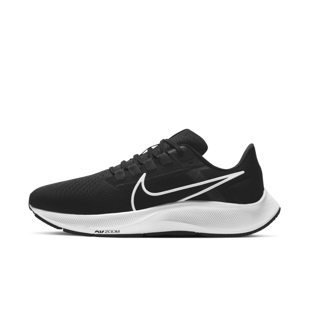 Nike Men's Pegasus 38 Road Running Shoes in Black, Size: 12.5 | CW7356-002