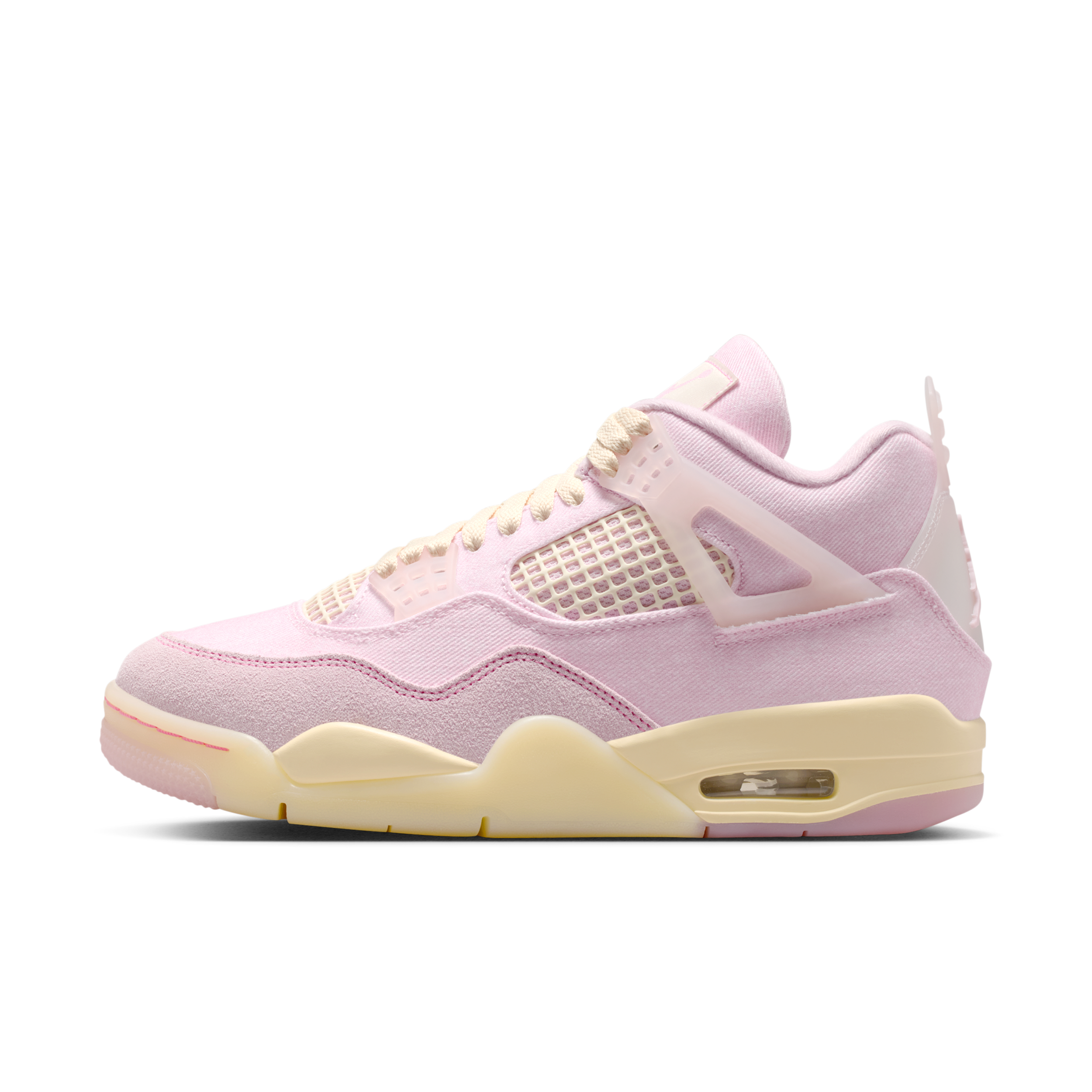 Women's Air Jordan 4 Retro "Pearl Pink and Iced Carmine" Shoes in Pink | IB6716-600