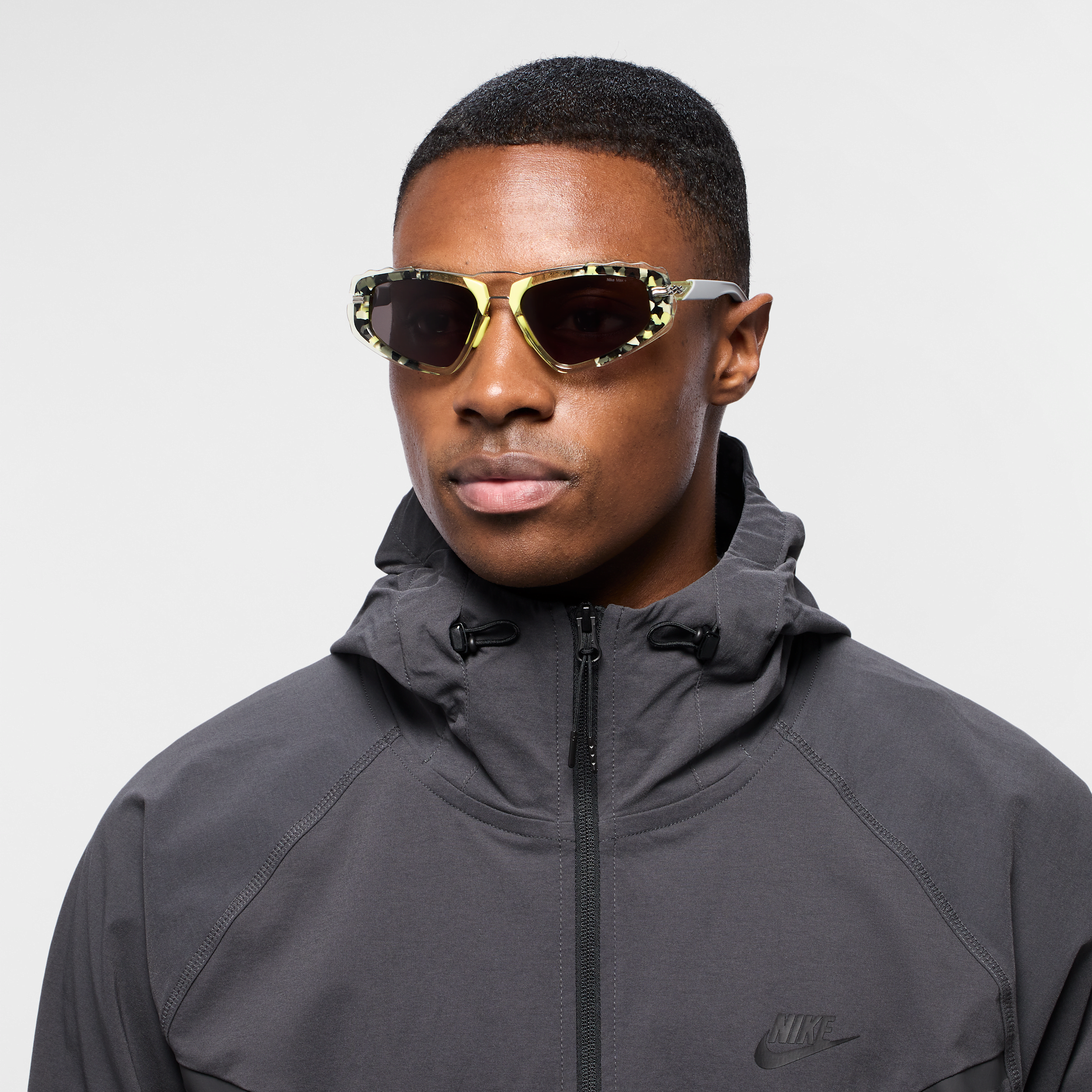 Nike Unisex Electric Drip Sunglasses In Green