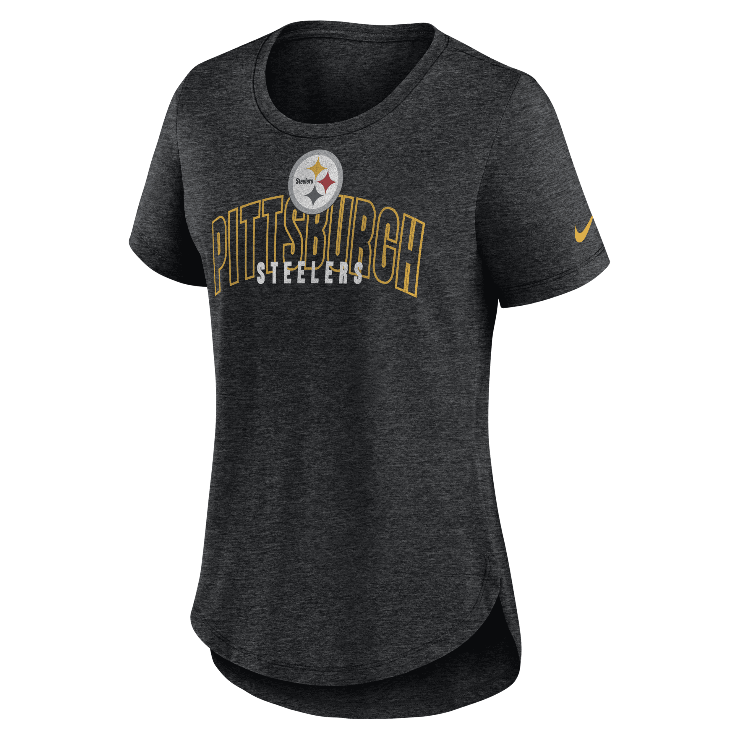 Nike Women's Fashion (nfl Pittsburgh Steelers) T-shirt In Black