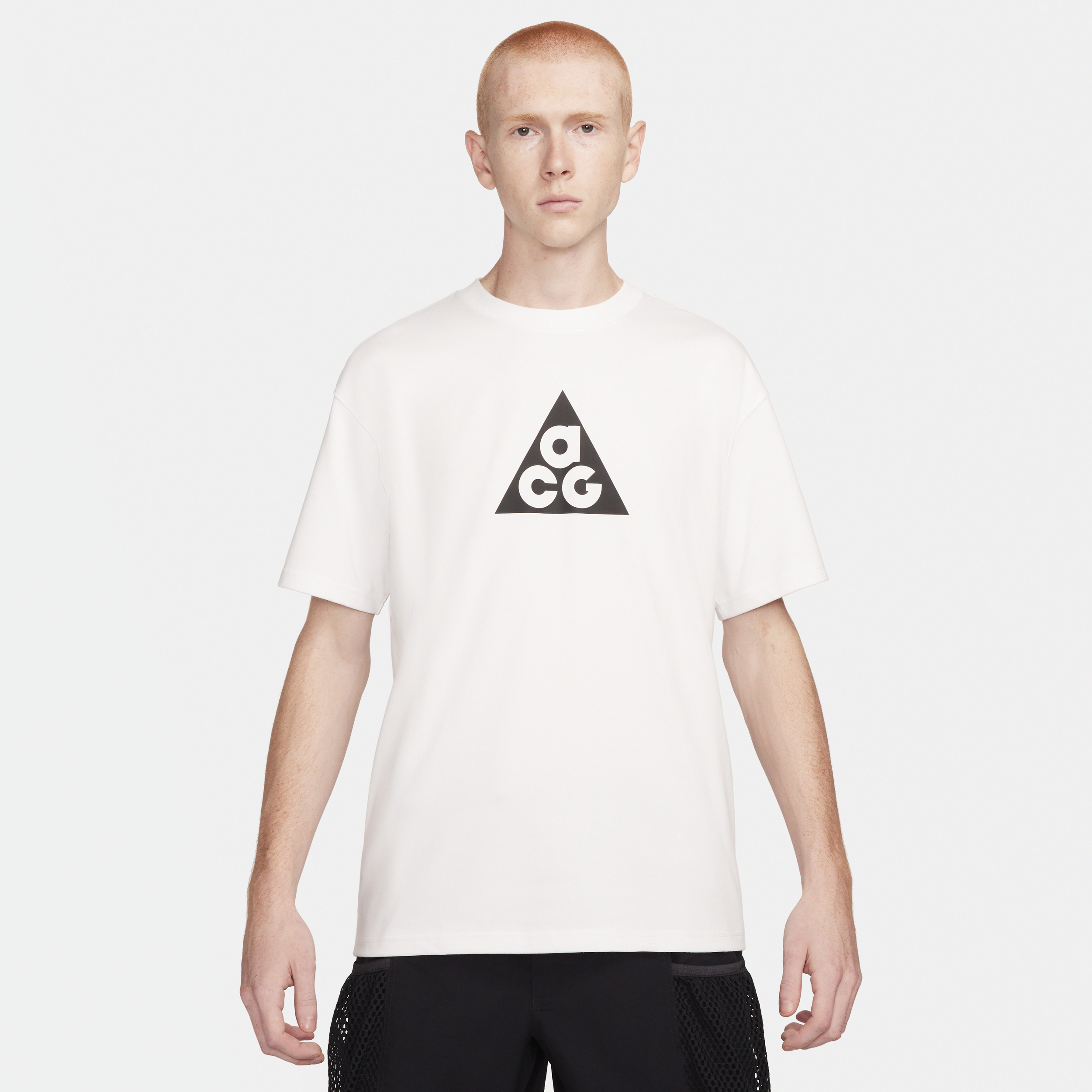 Shop Nike Men's  Acg Dri-fit T-shirt In White