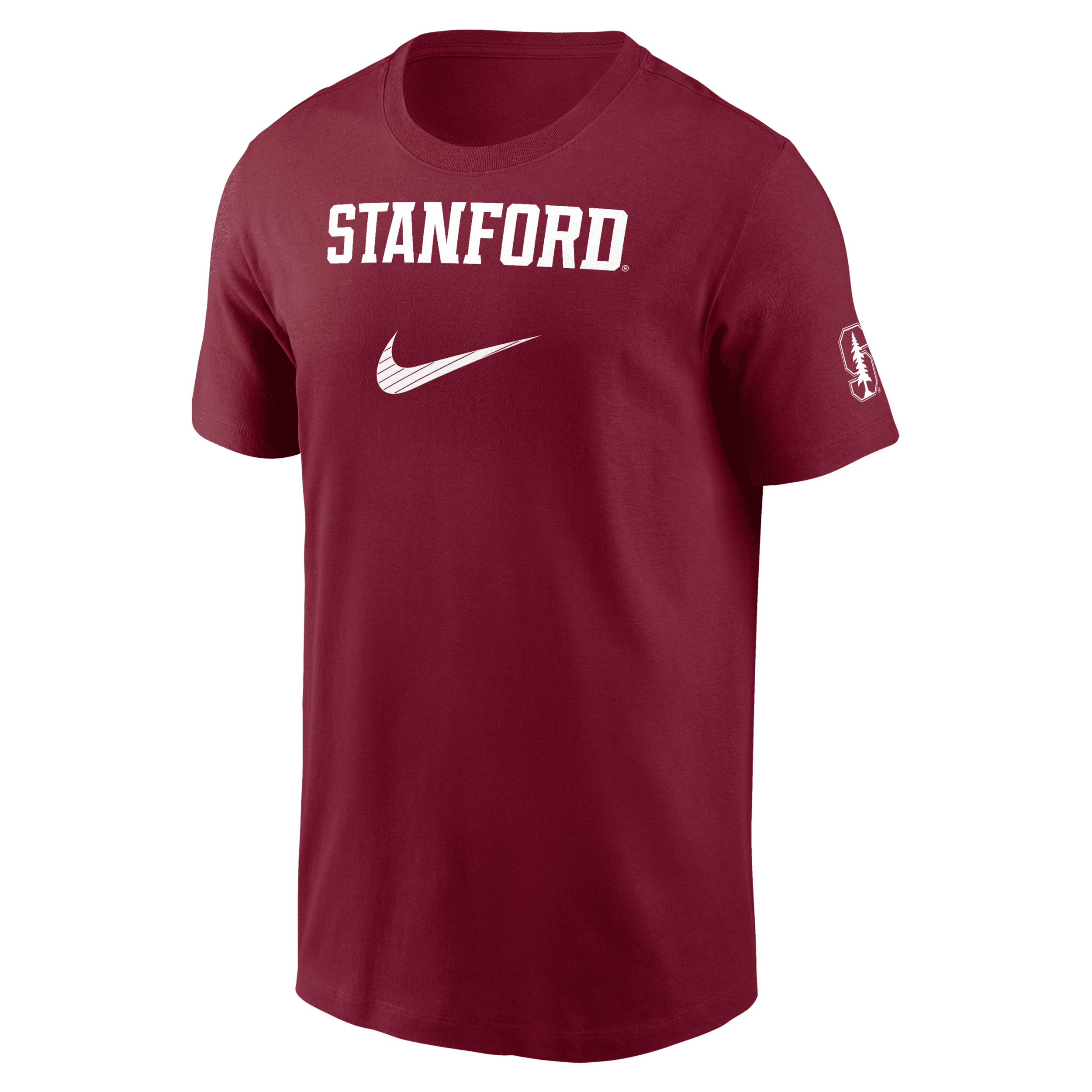 Nike Stanford Cardinal Campus Mascot Men's College T-shirt In Red