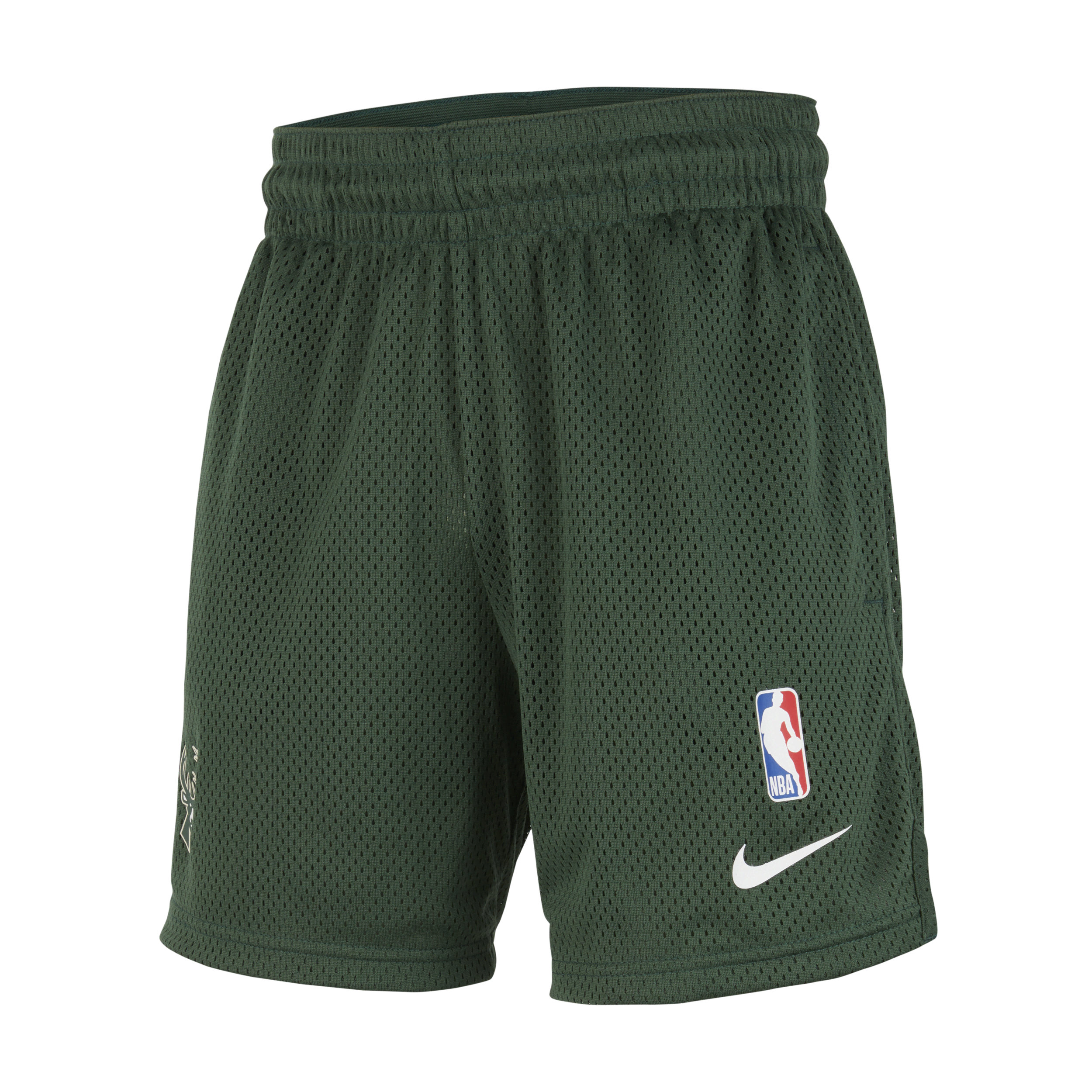 Nike Milwaukee Bucks Spotlight Big Kids'  Dri-fit Nba Shorts In Green