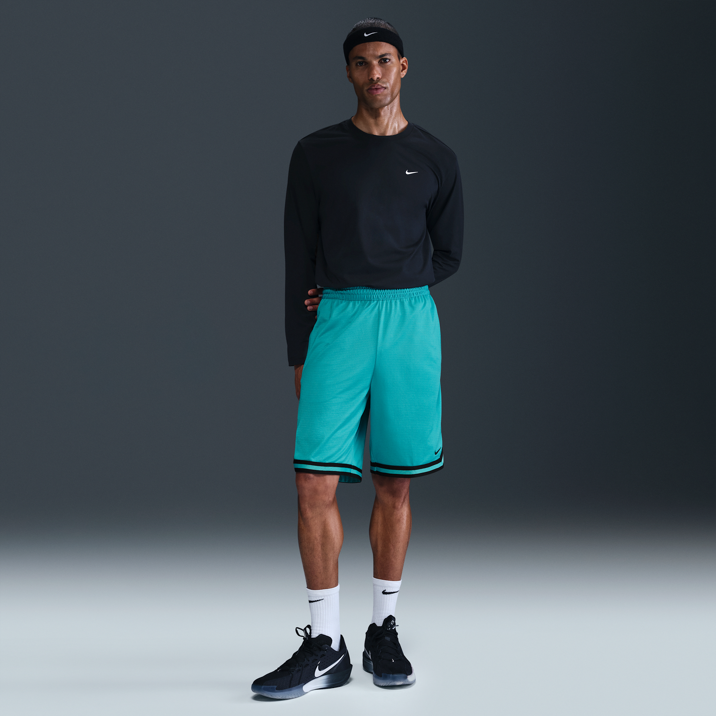 Nike Men's Dna Dri-fit 10" Basketball Shorts In Green