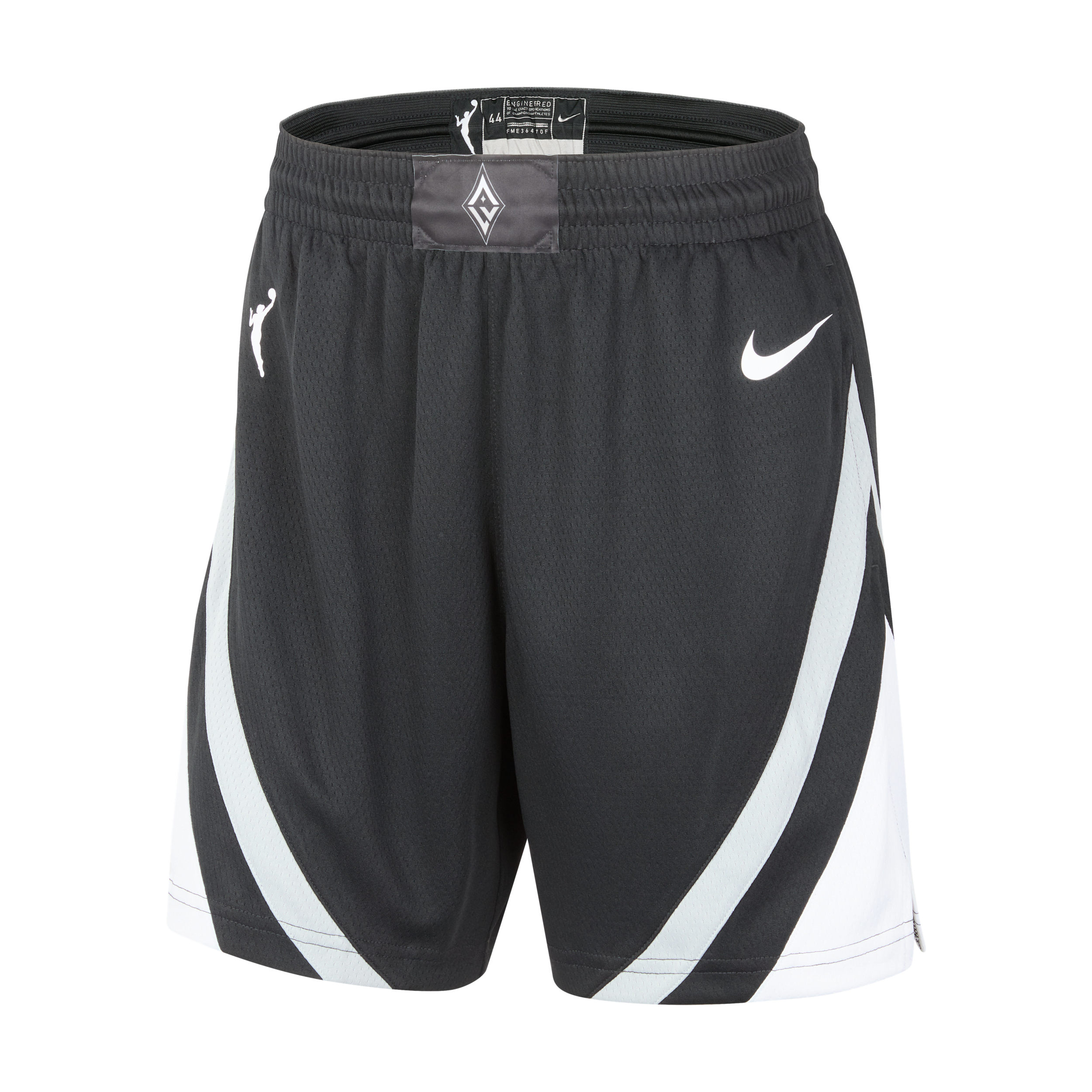 Nike Black Las Vegas Aces On-court Victory Performance Shorts In Black