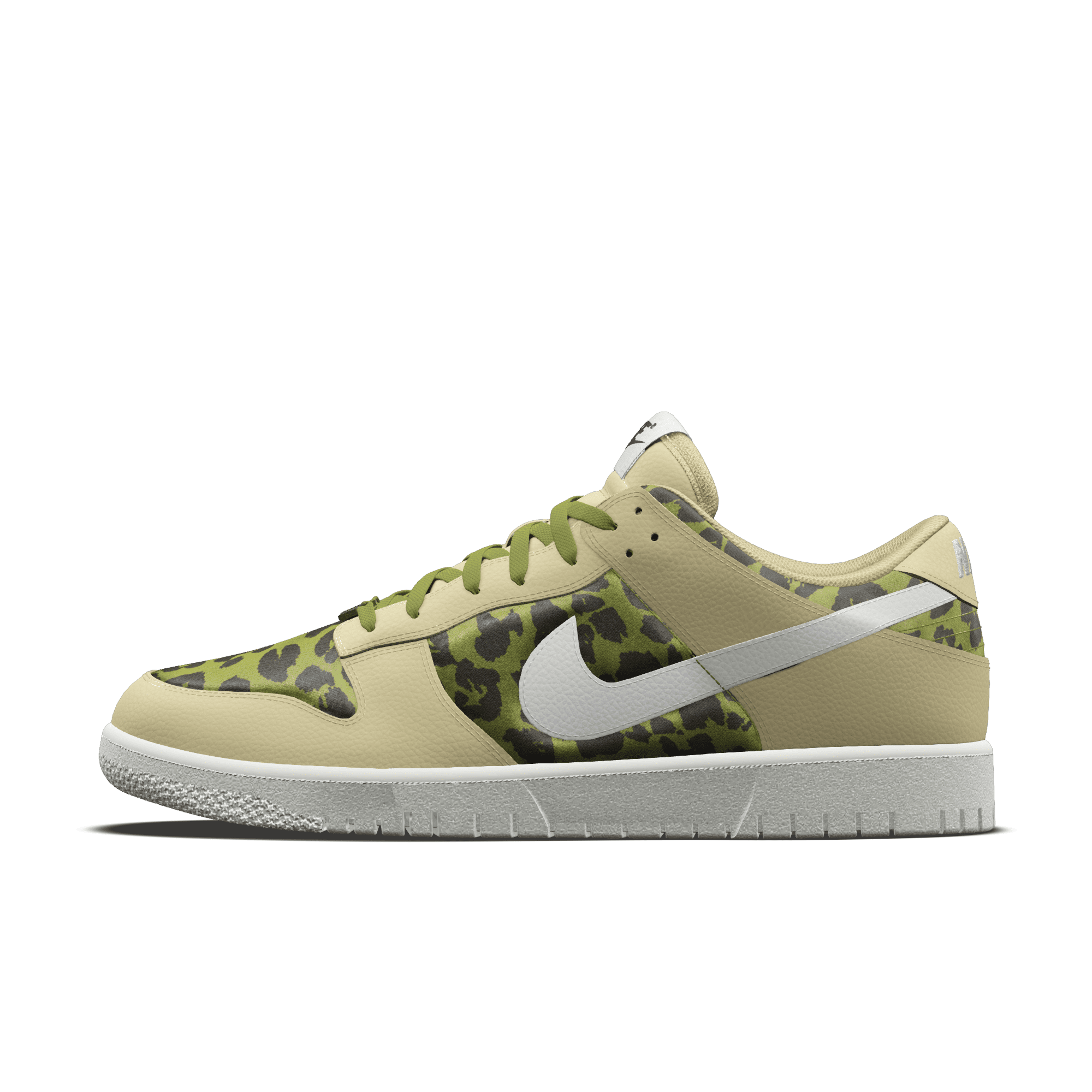 Nike Men's Dunk Low Unlocked By You Custom Shoes In Green