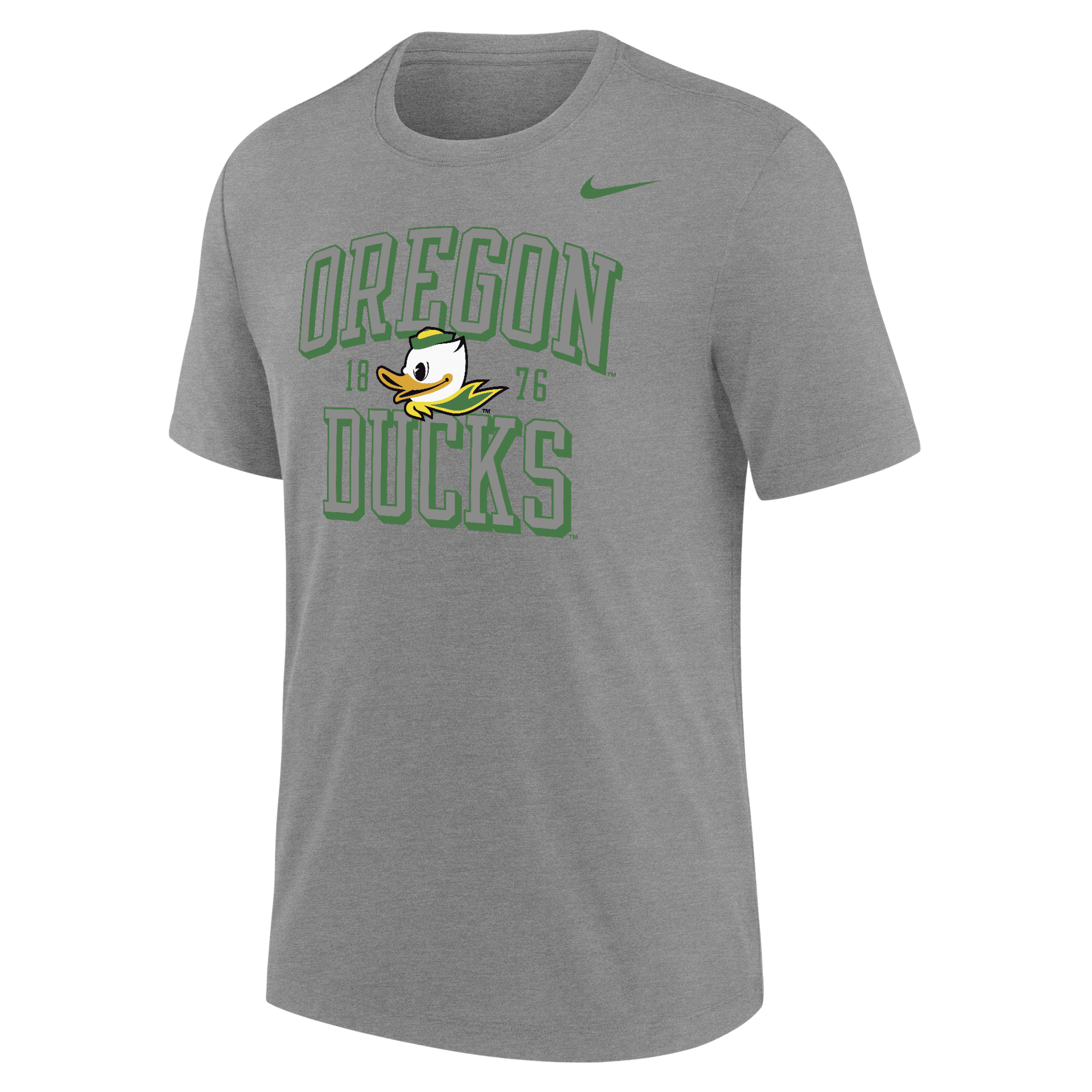 Shop Nike Oregon  Men's College T-shirt In Grey