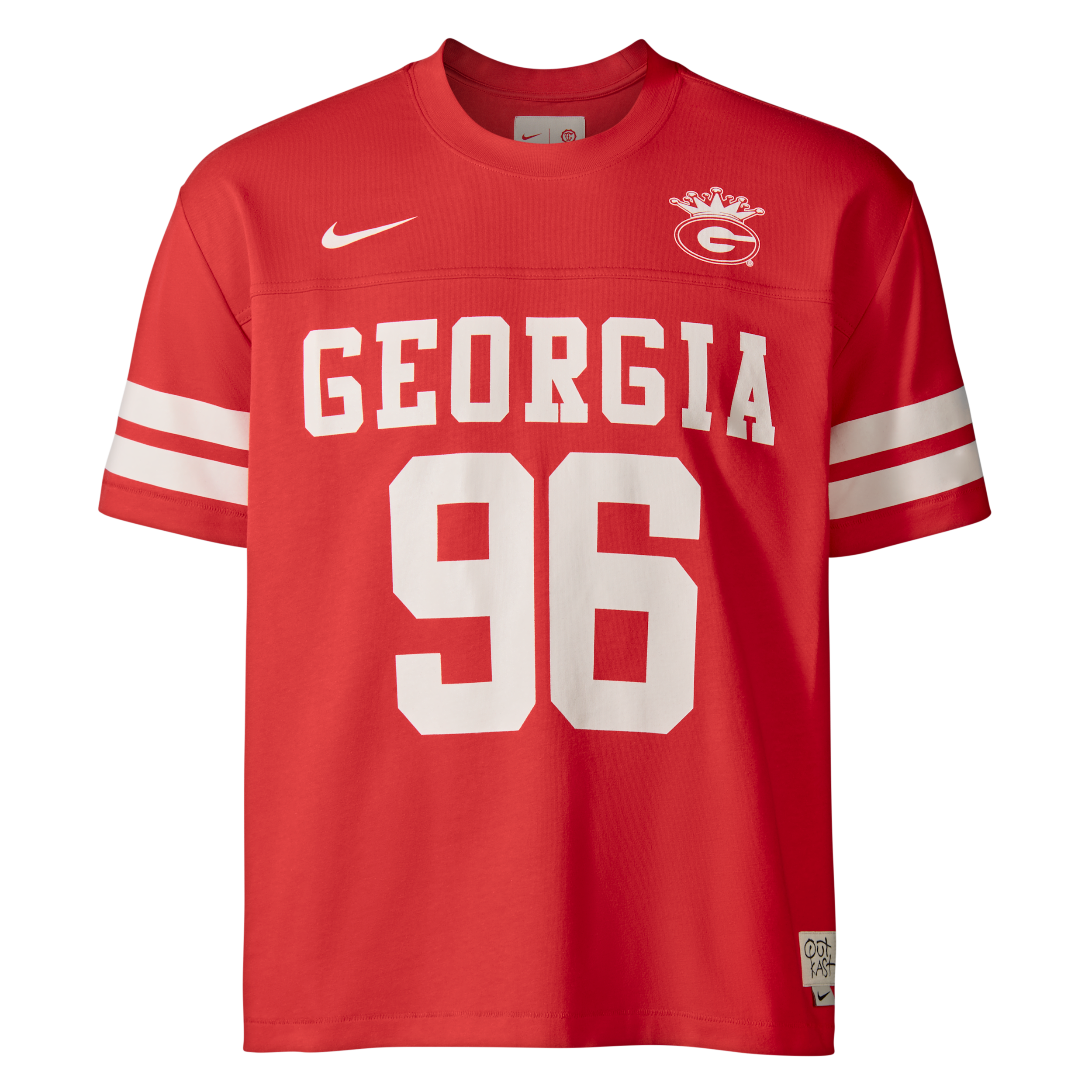 Football T-Shirt Nike Men's x UGA x Outkast in Red | IKOKT022T-RED