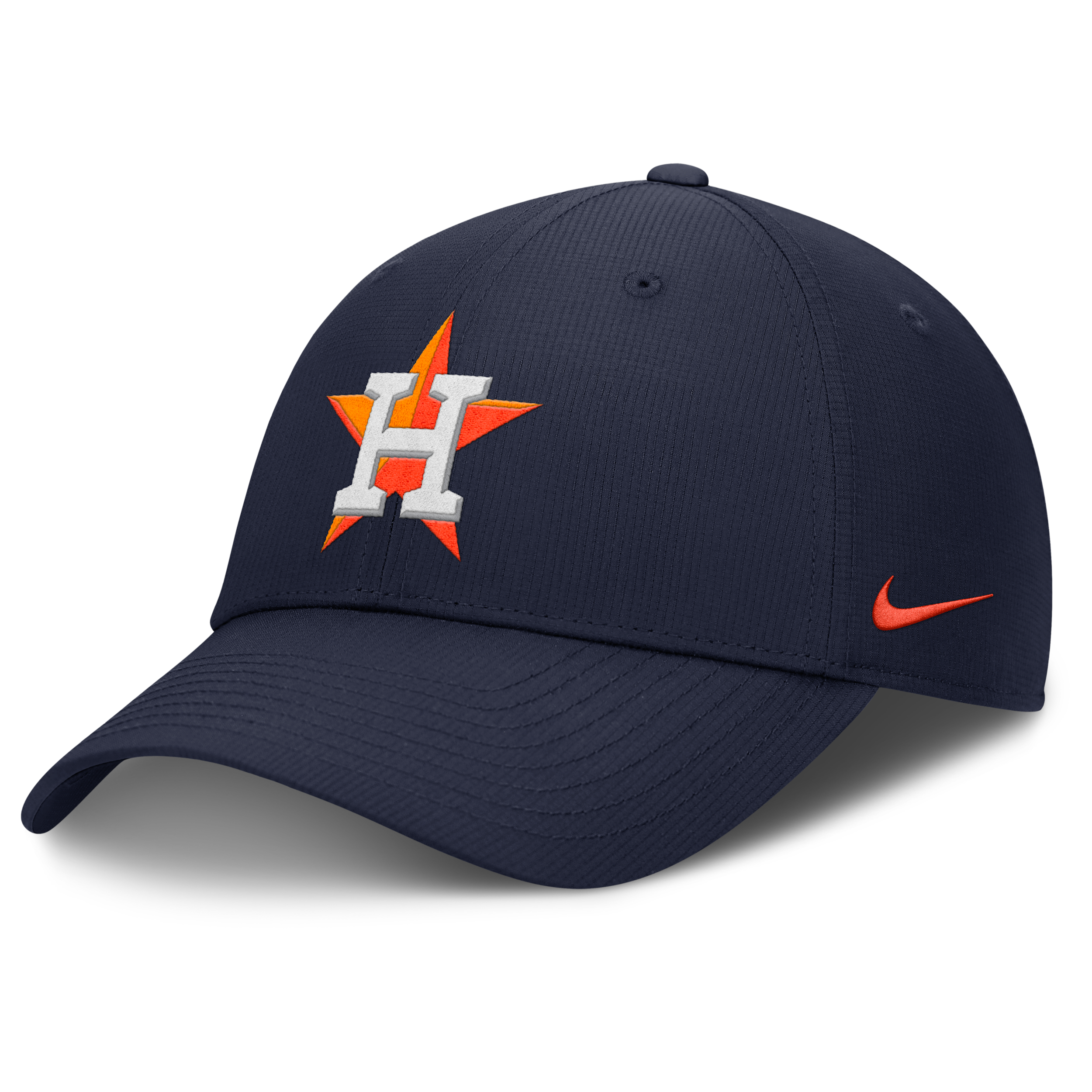 Houston Astros Club Nike Men's Dri-FIT MLB Adjustable Hat in Blue | NB0241SHUS-T0X