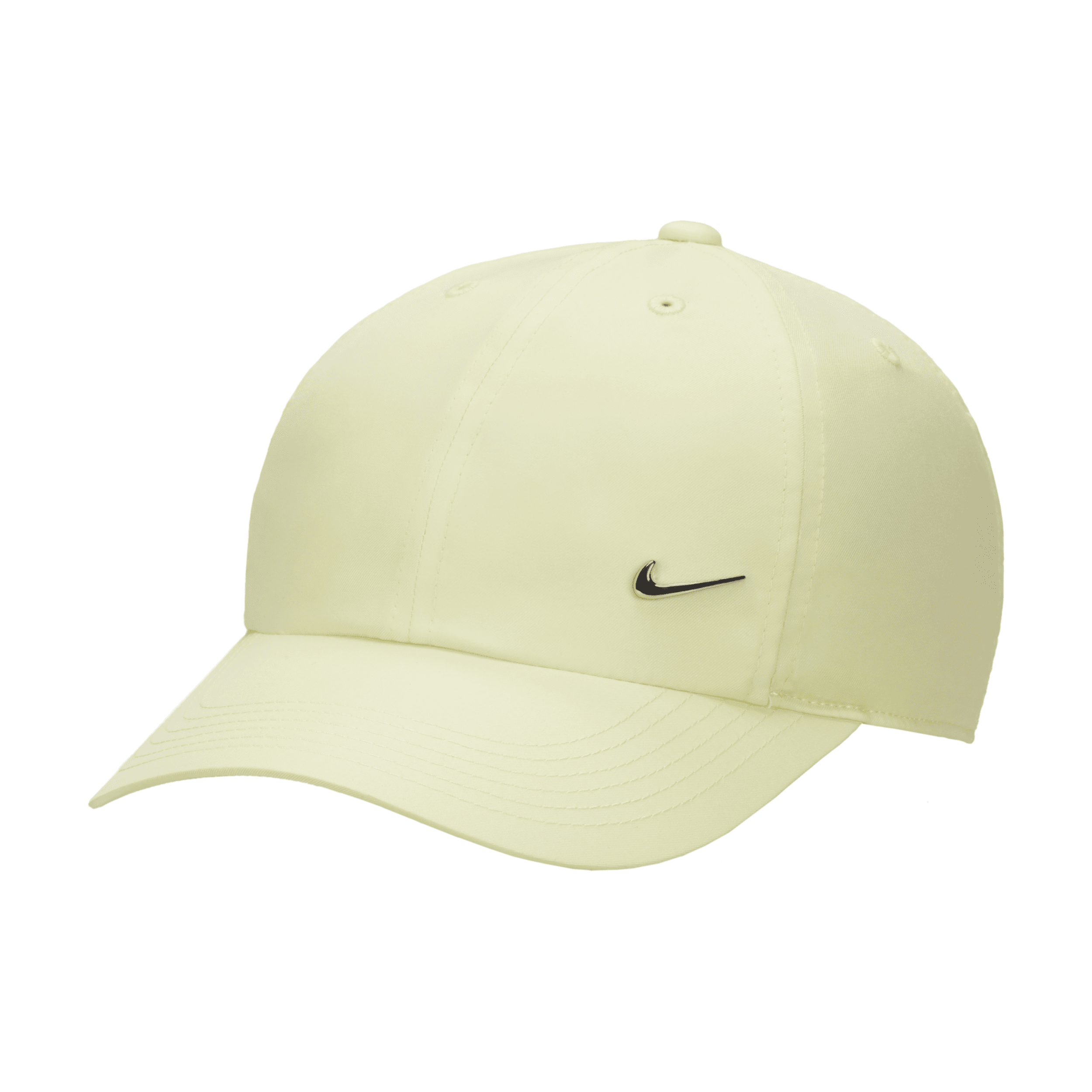 Nike Dri-fit Club Kids' Unstructured Metal Swoosh Cap In Green