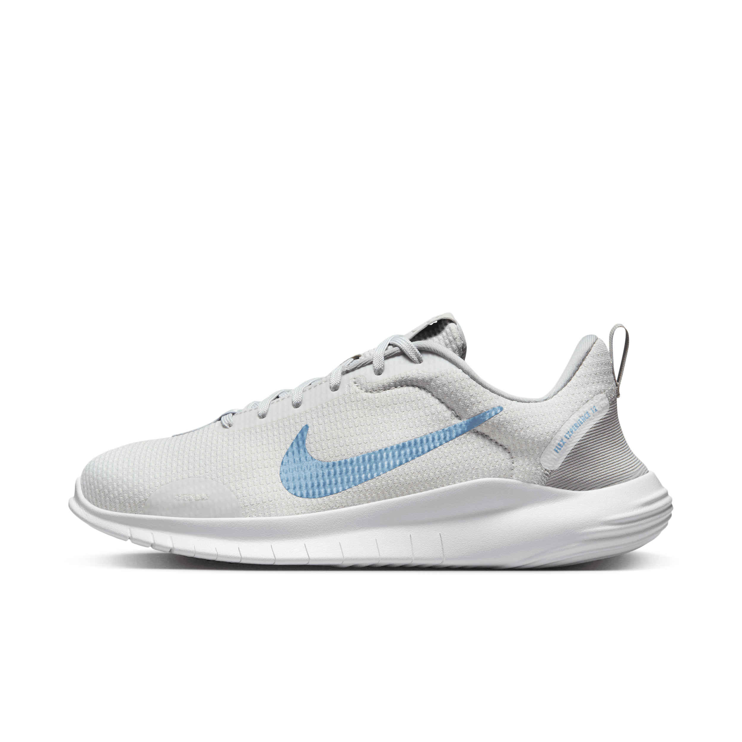 Nike Women's Flex Experience Run 12 Road Running Shoes (extra Wide) In Grey