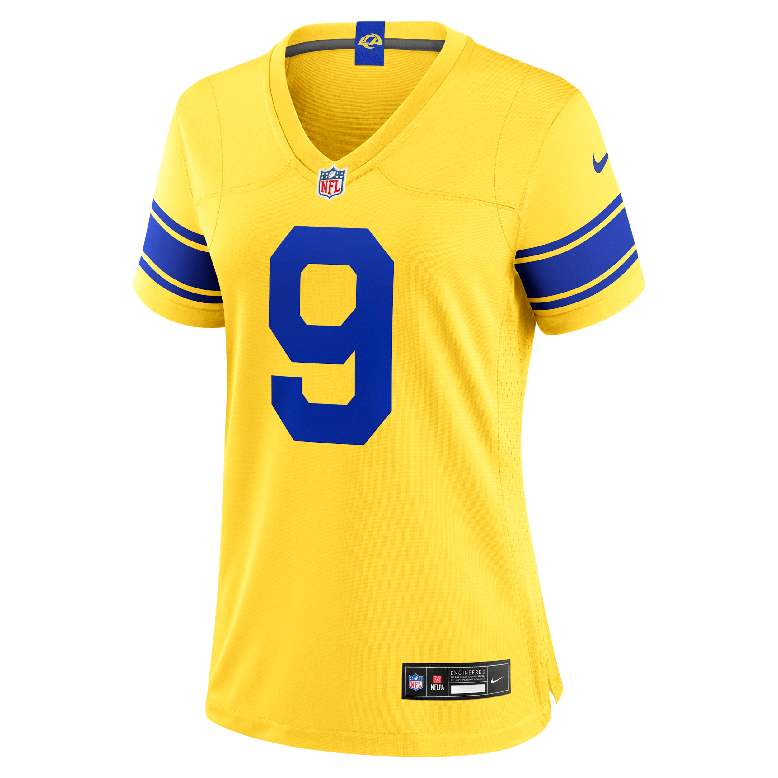 Matthew Stafford Los Angeles Rams Nike Women's NFL Game Jersey in Yellow | 67NW0IUQ9XF-90S