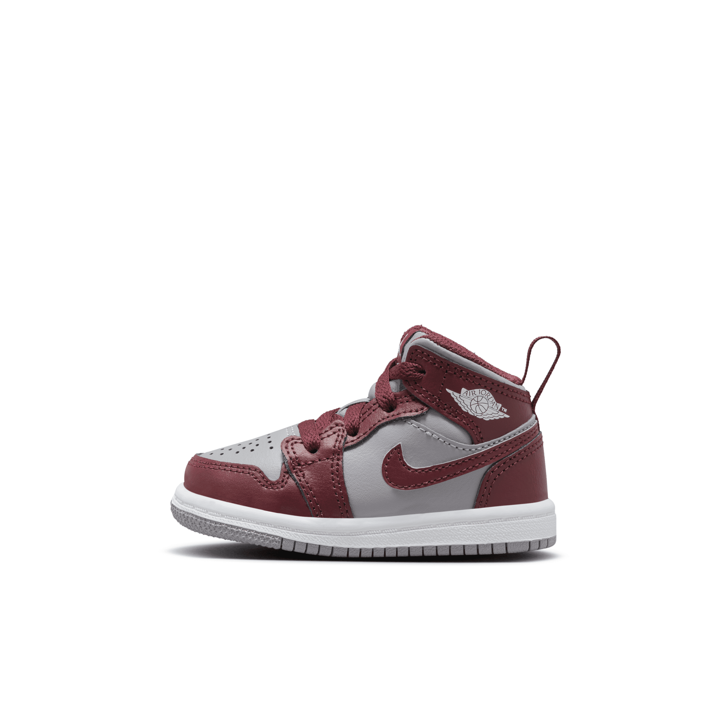 Jordan 1 Mid Baby/toddler Shoes In Red